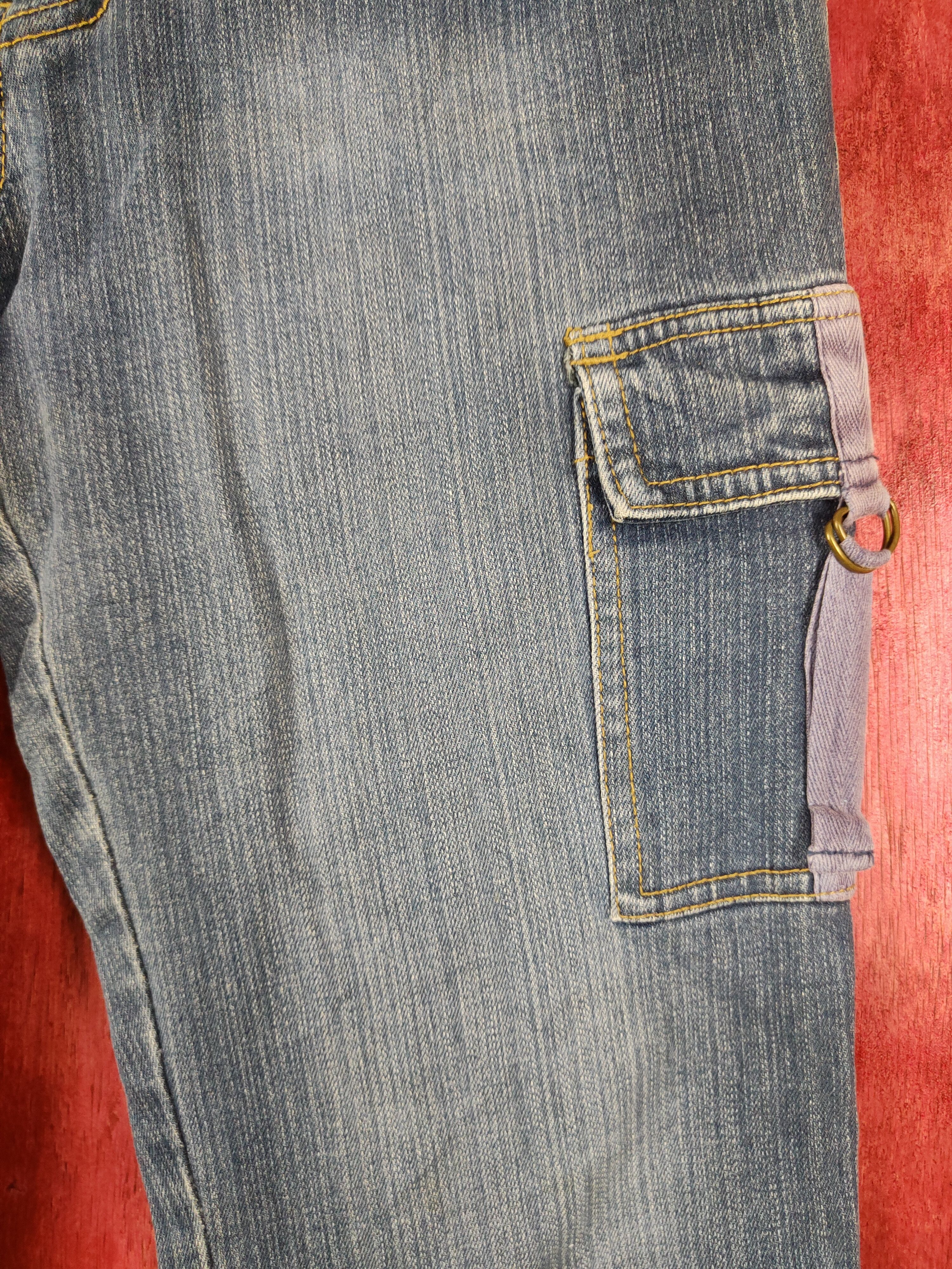 Japanese Brand Back Rush Blue multi pocket tactical pant #4689 Size 28" / US 6 / IT 42 - 7 Thumbnail