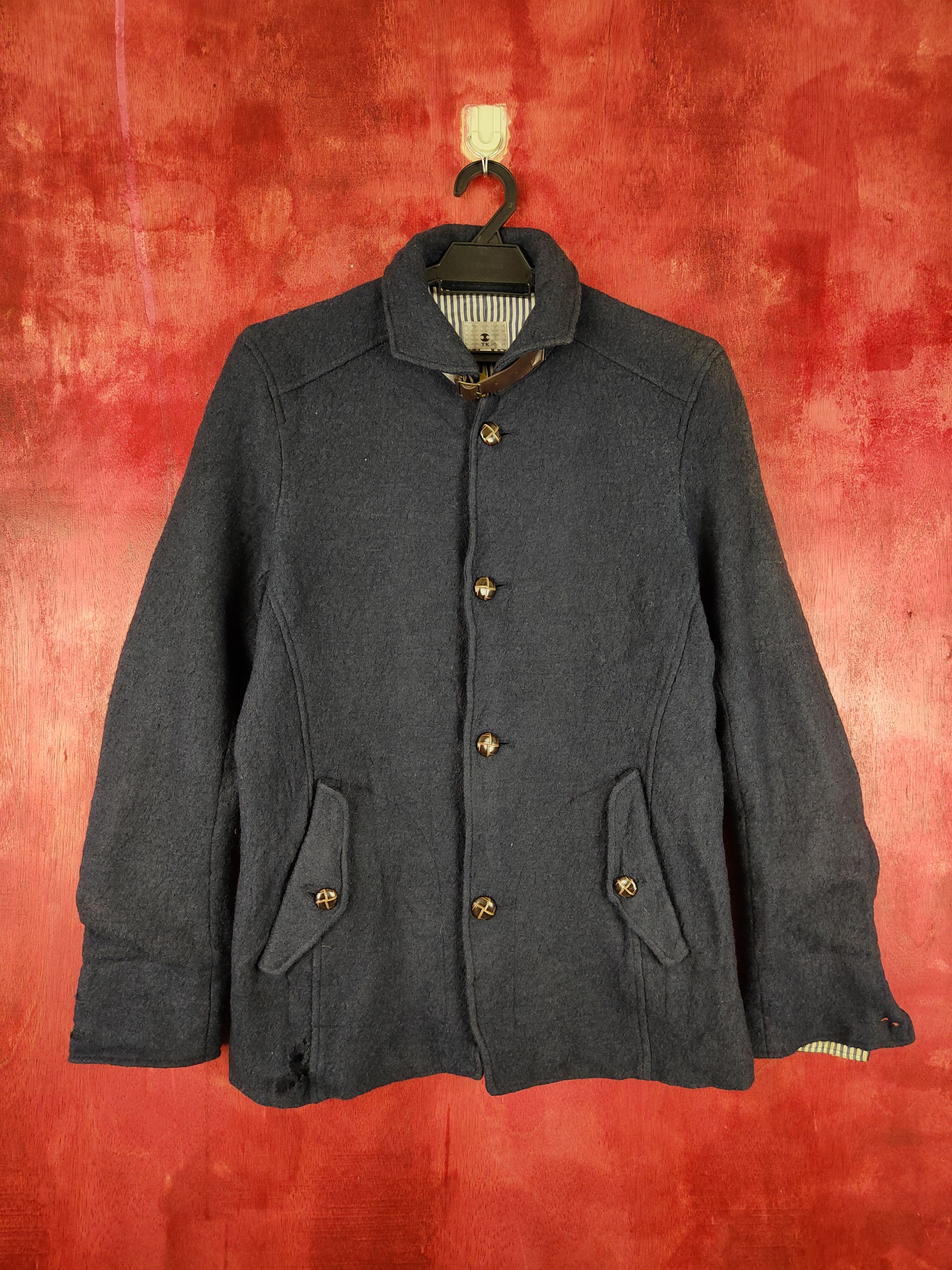 Japanese Brand × Takeo Kikuchi TK Takeo Kikuchi Dark Blue Jacket #4347 Size US M / EU 48-50 / 2 - 1 Thumbnail