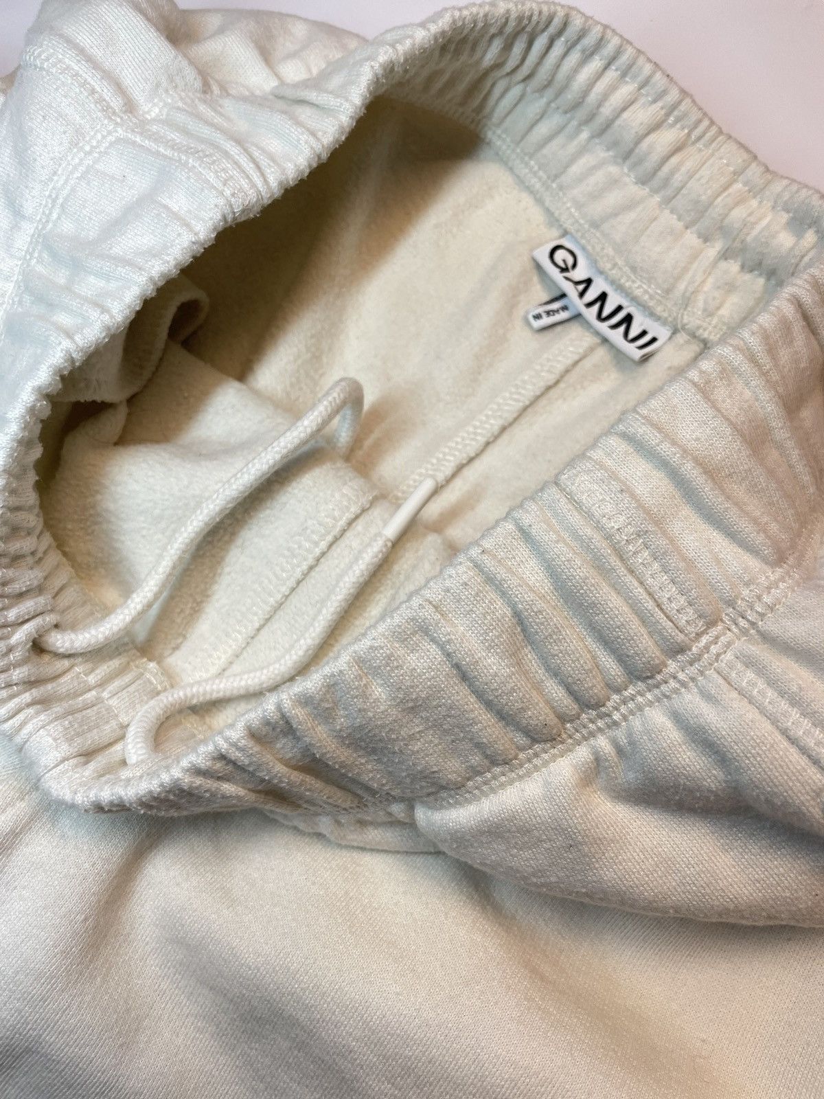 Ganni Ganni Software logo cotton-blend sweatpants Size 27" / US 4 / IT 40 - 7 Thumbnail