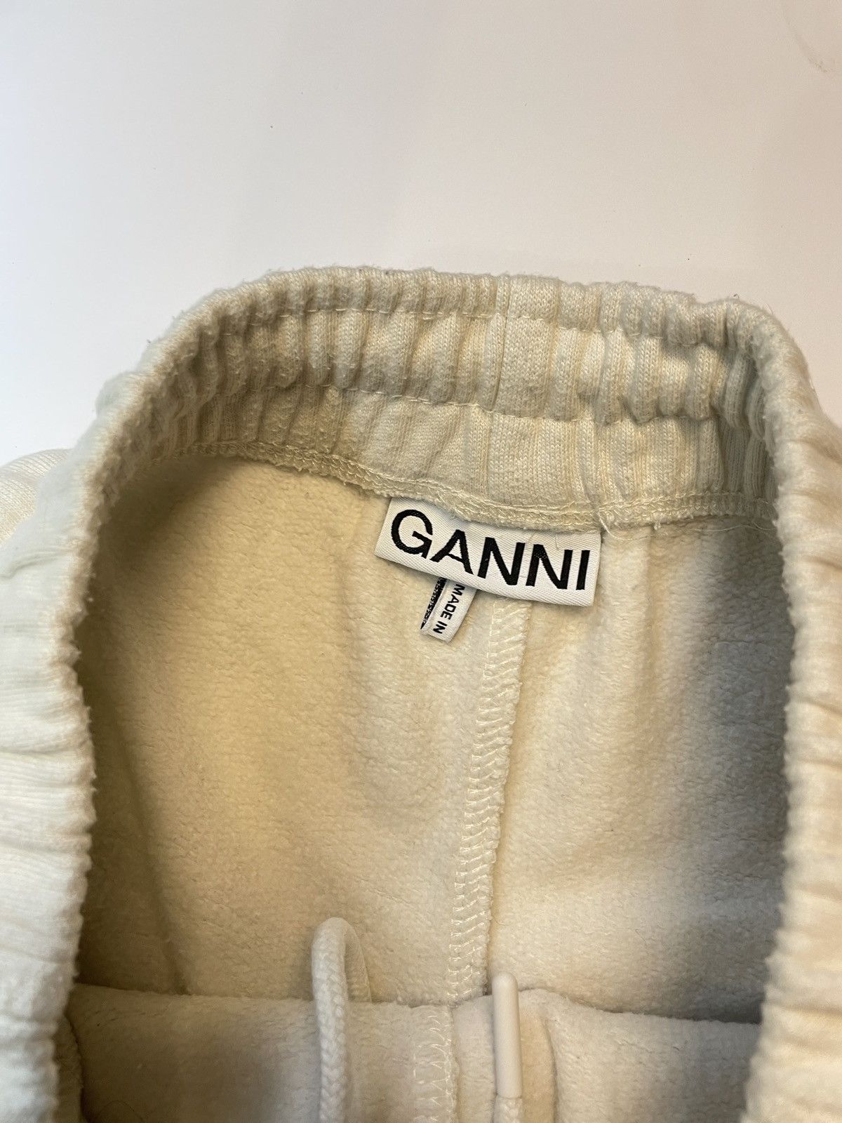 Ganni Ganni Software logo cotton-blend sweatpants Size 27" / US 4 / IT 40 - 6 Thumbnail