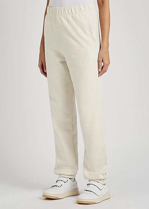 Ganni Ganni Software logo cotton-blend sweatpants Size 27" / US 4 / IT 40 - 1 Thumbnail