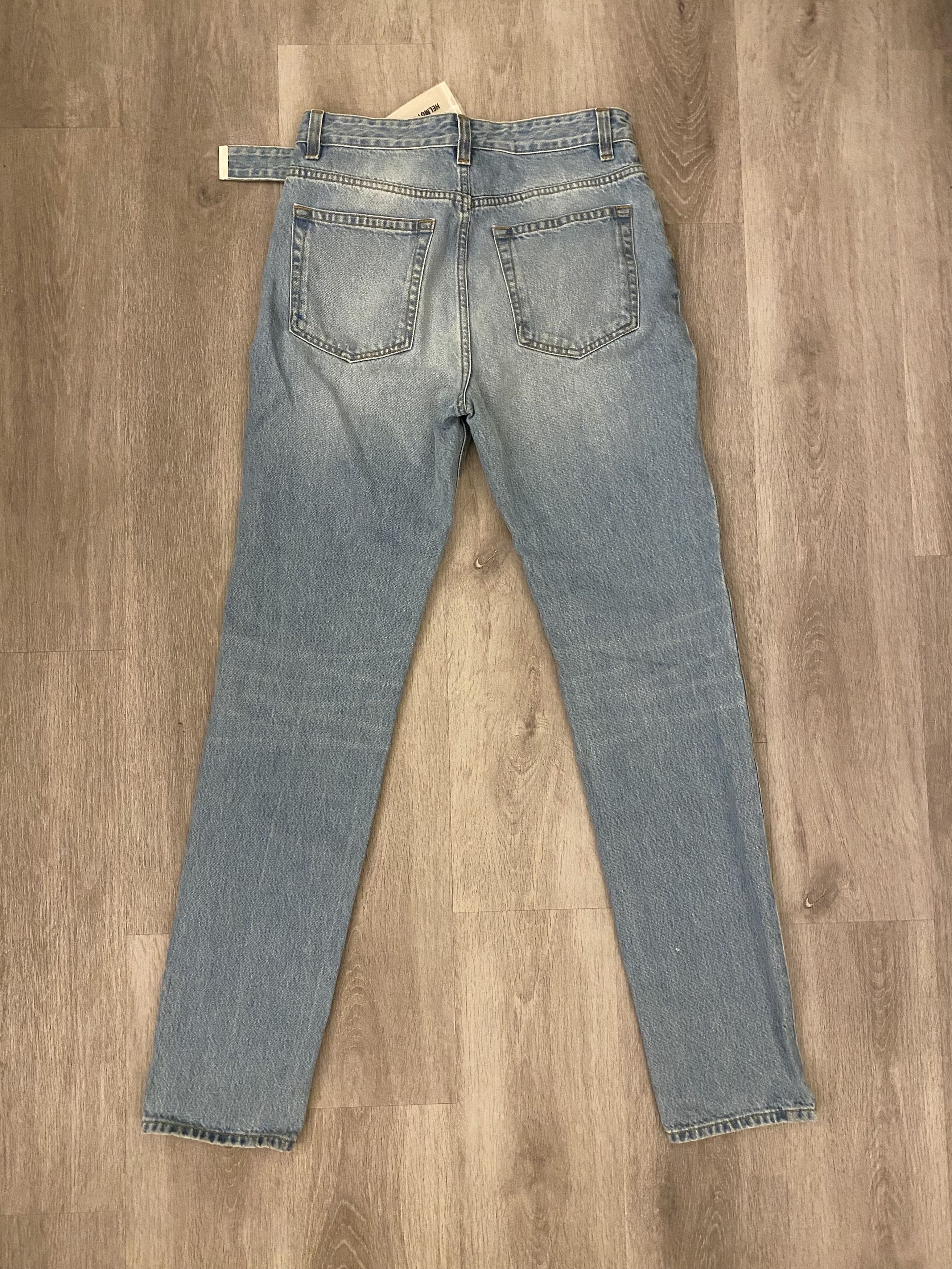 Helmut Lang Blue Shayne Oliver Belt 97 Jeans Size US 29 - 4 Thumbnail