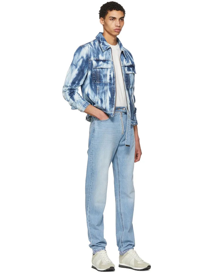 Helmut Lang Blue Shayne Oliver Belt 97 Jeans Size US 29 - 5 Thumbnail