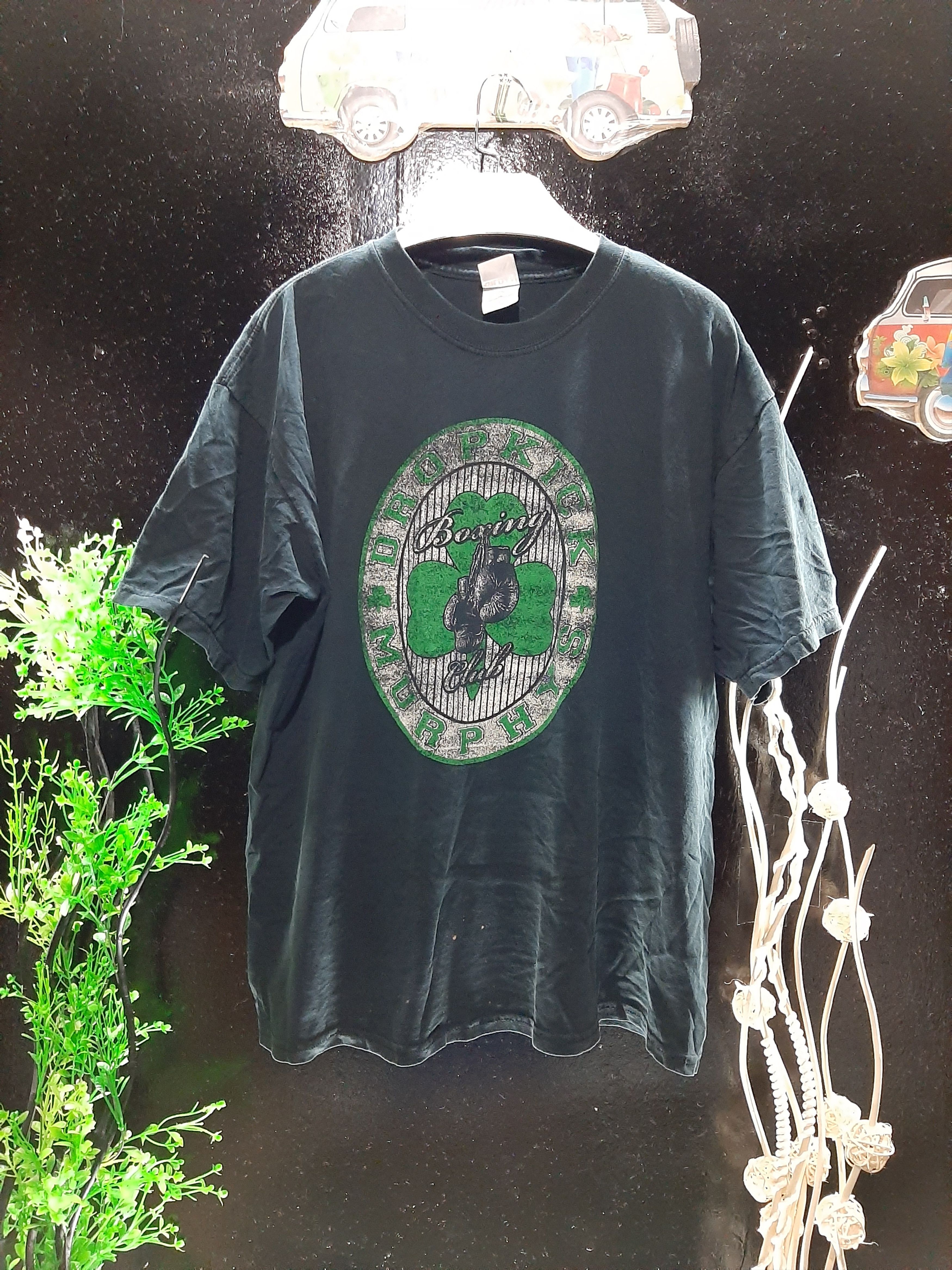 Band Tees VINTAGE Y2K DROP KICK MURPHY AMERICAN CELTIC PUNK BAND Size US XL / EU 56 / 4 - 1 Thumbnail