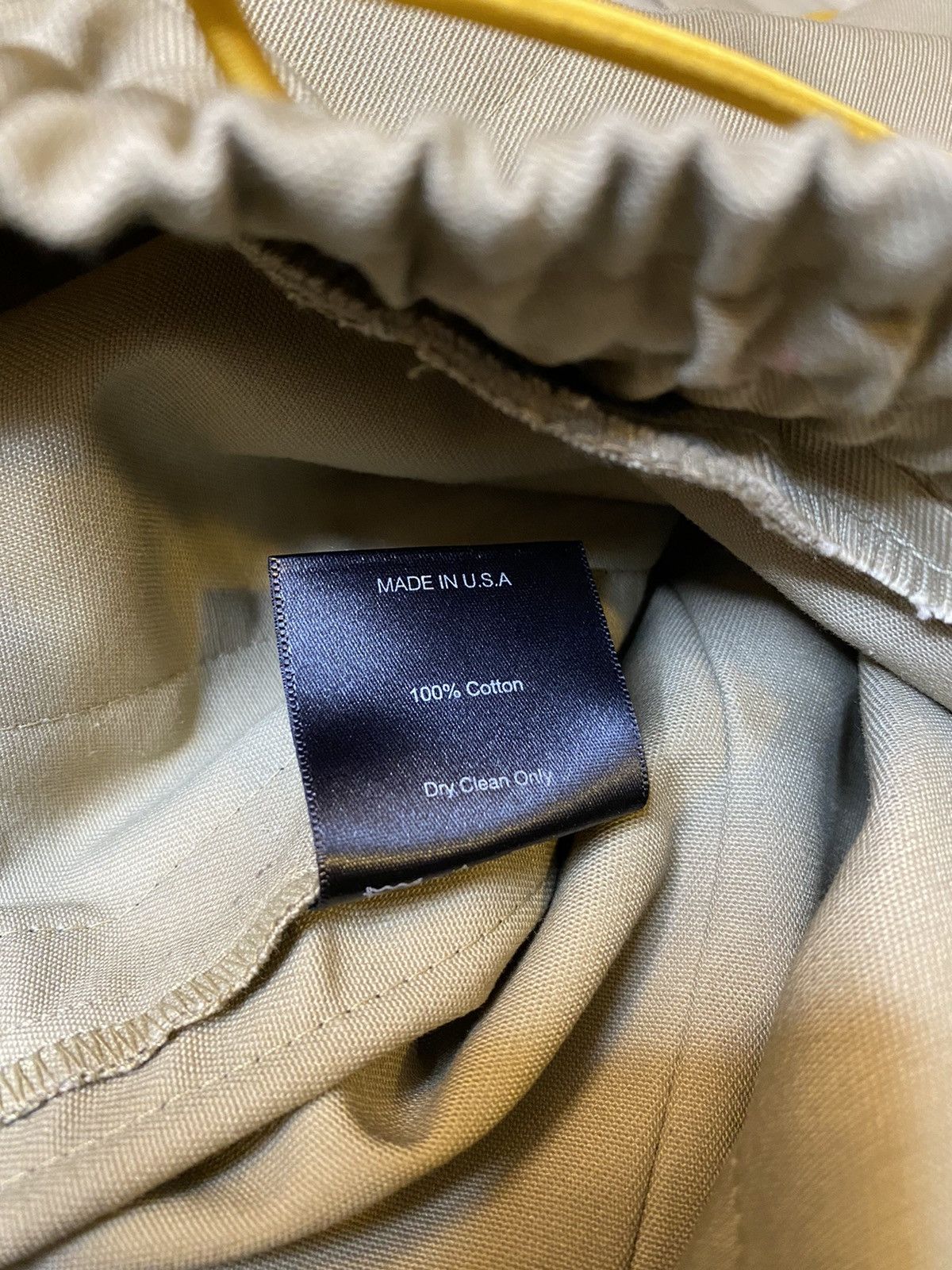 Designer × Rhude 💫Rhude💫Khaki Traxedo Cropped Pants Size Medium Size US 32 / EU 48 - 17 Thumbnail