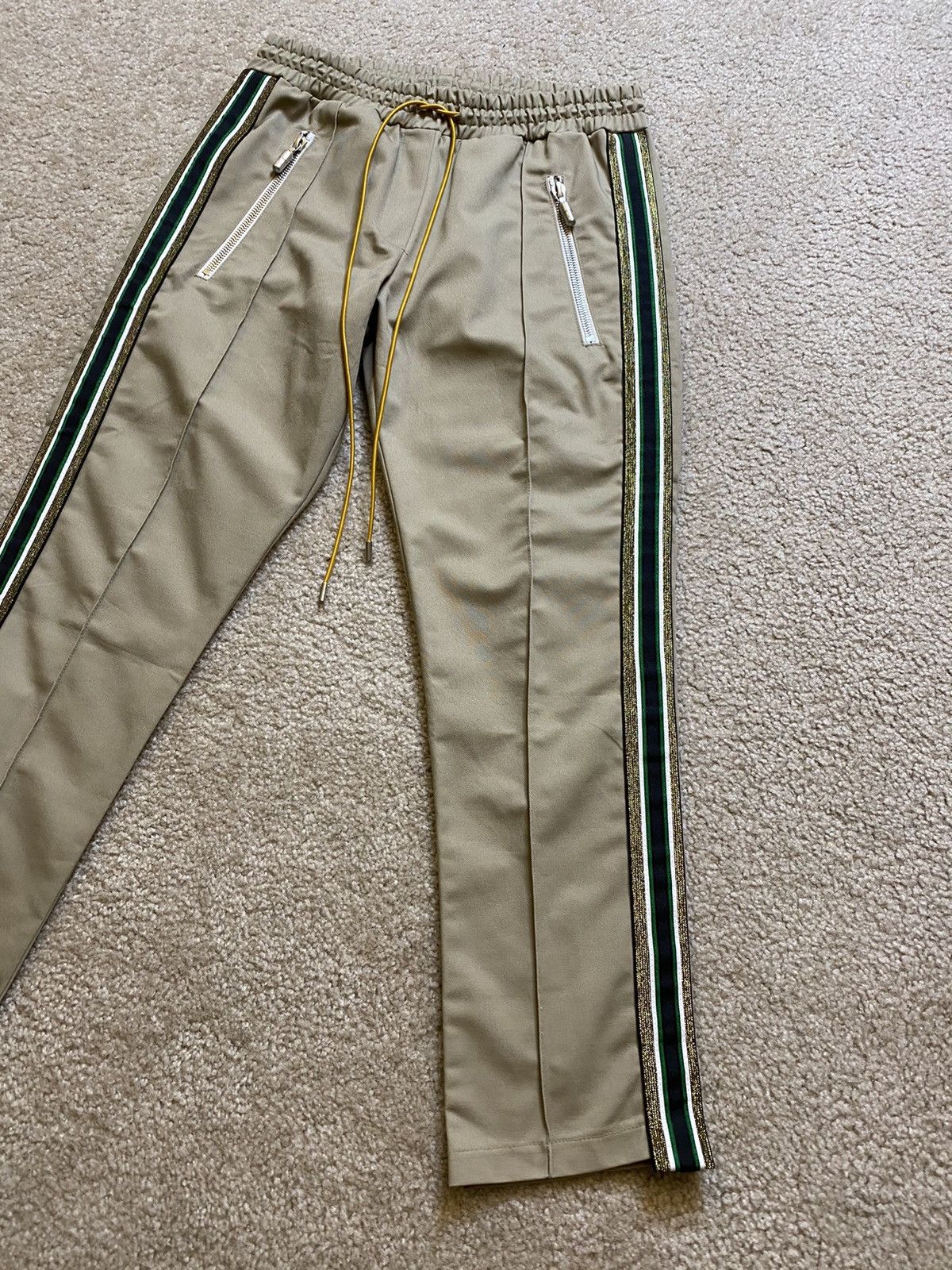 Designer × Rhude 💫Rhude💫Khaki Traxedo Cropped Pants Size Medium Size US 32 / EU 48 - 5 Thumbnail