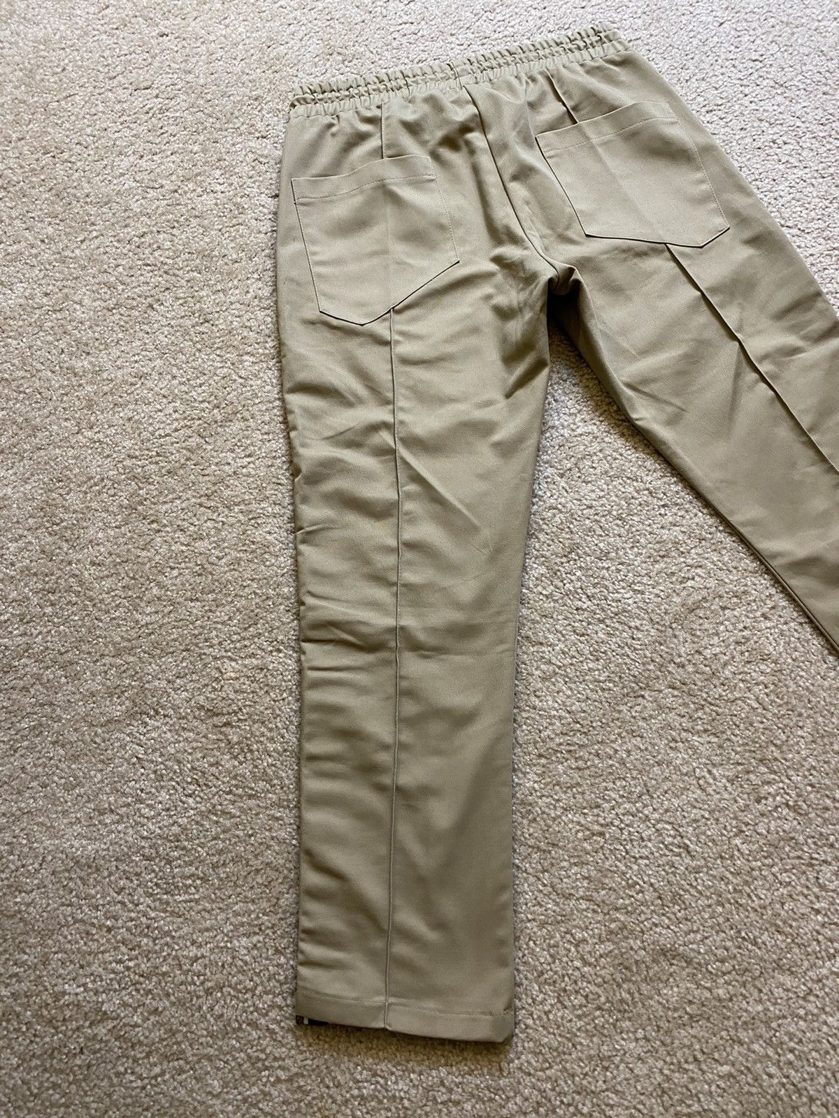 Designer × Rhude 💫Rhude💫Khaki Traxedo Cropped Pants Size Medium Size US 32 / EU 48 - 19 Thumbnail