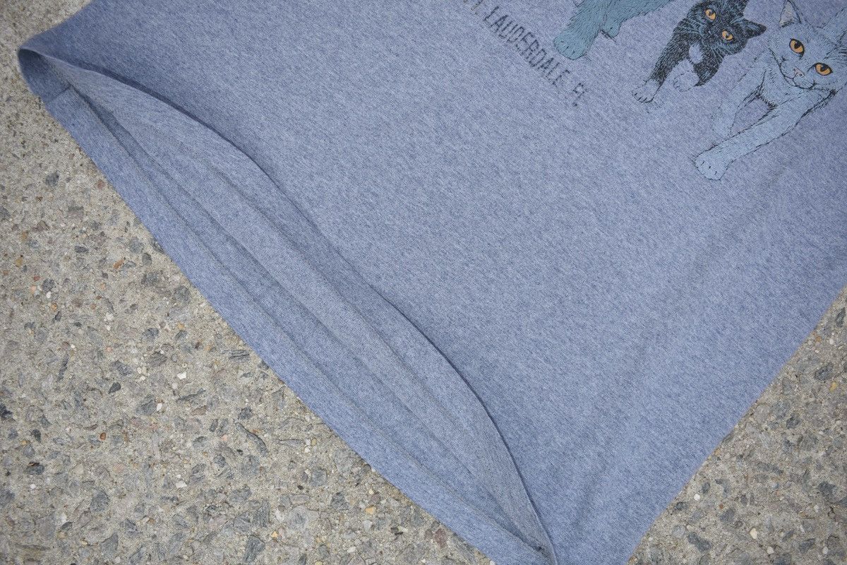Vintage Vintage 90s Ft. Lauderdale, FL Cats T-Shirt (L) Size US L / EU 52-54 / 3 - 4 Thumbnail