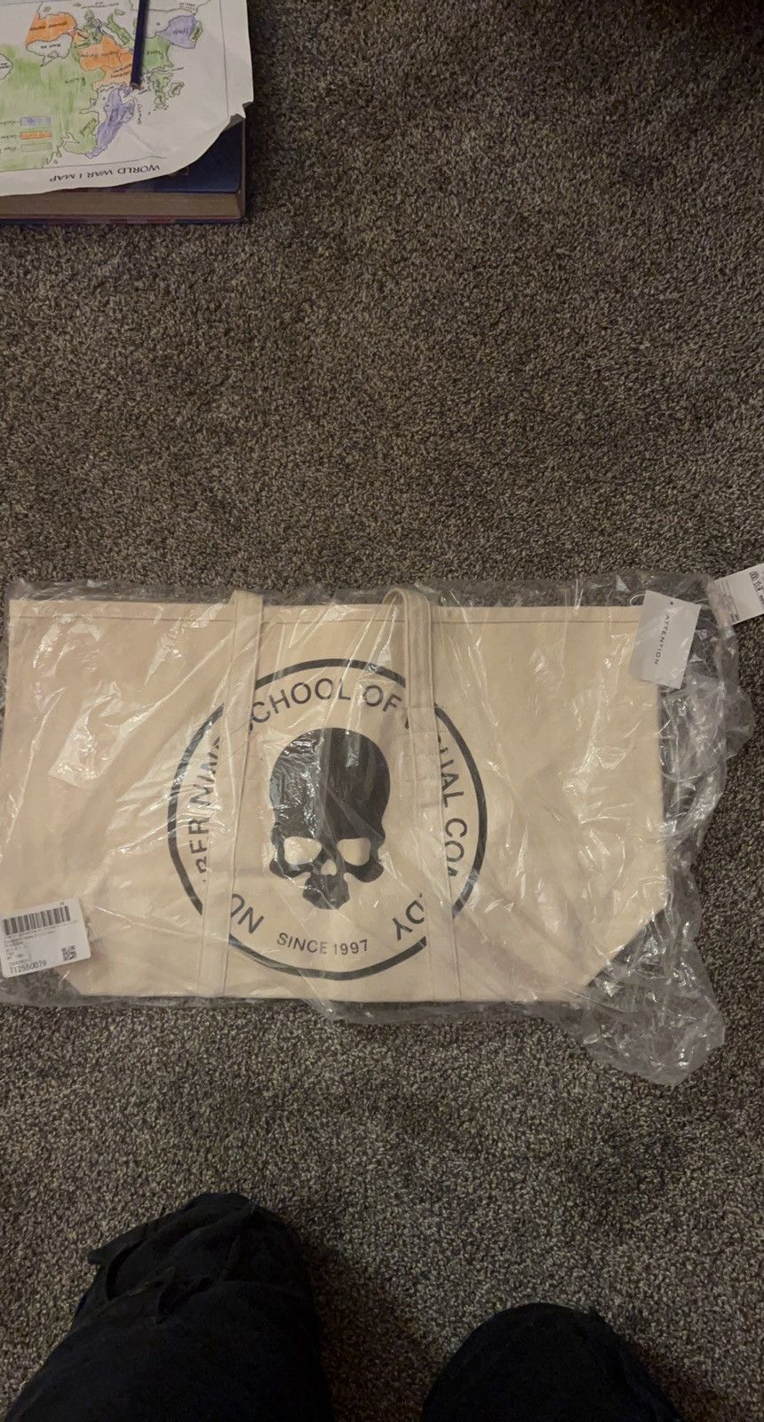 DEADSTOCK Number (N)ine School of Visual Comedy Tote Bag