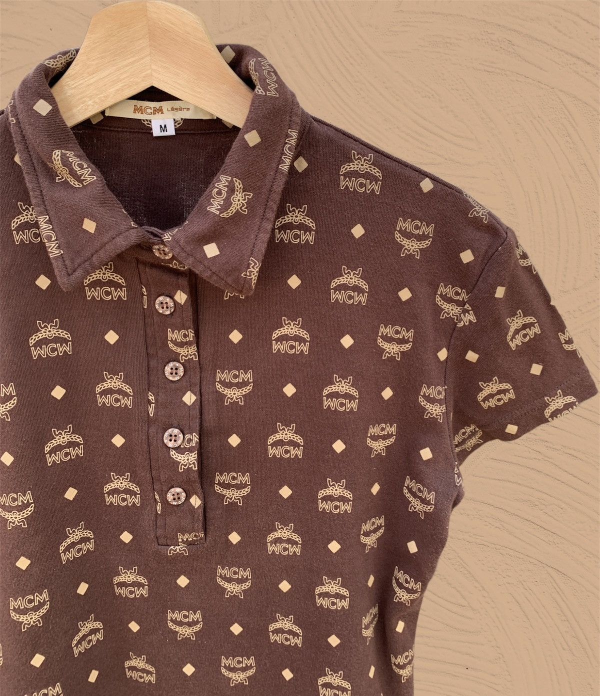 MCM × Vintage VINTAGE MCM MONOGRAM CROP TOP Size M / US 6-8 / IT 42-44 - 2 Thumbnail