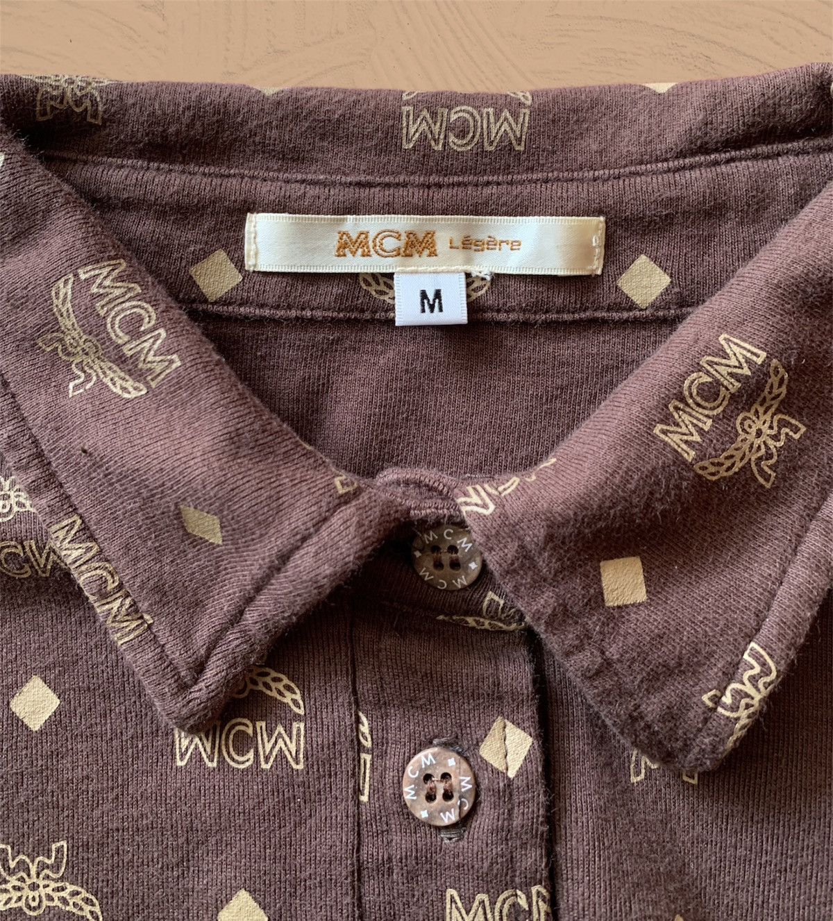 MCM × Vintage VINTAGE MCM MONOGRAM CROP TOP Size M / US 6-8 / IT 42-44 - 3 Thumbnail