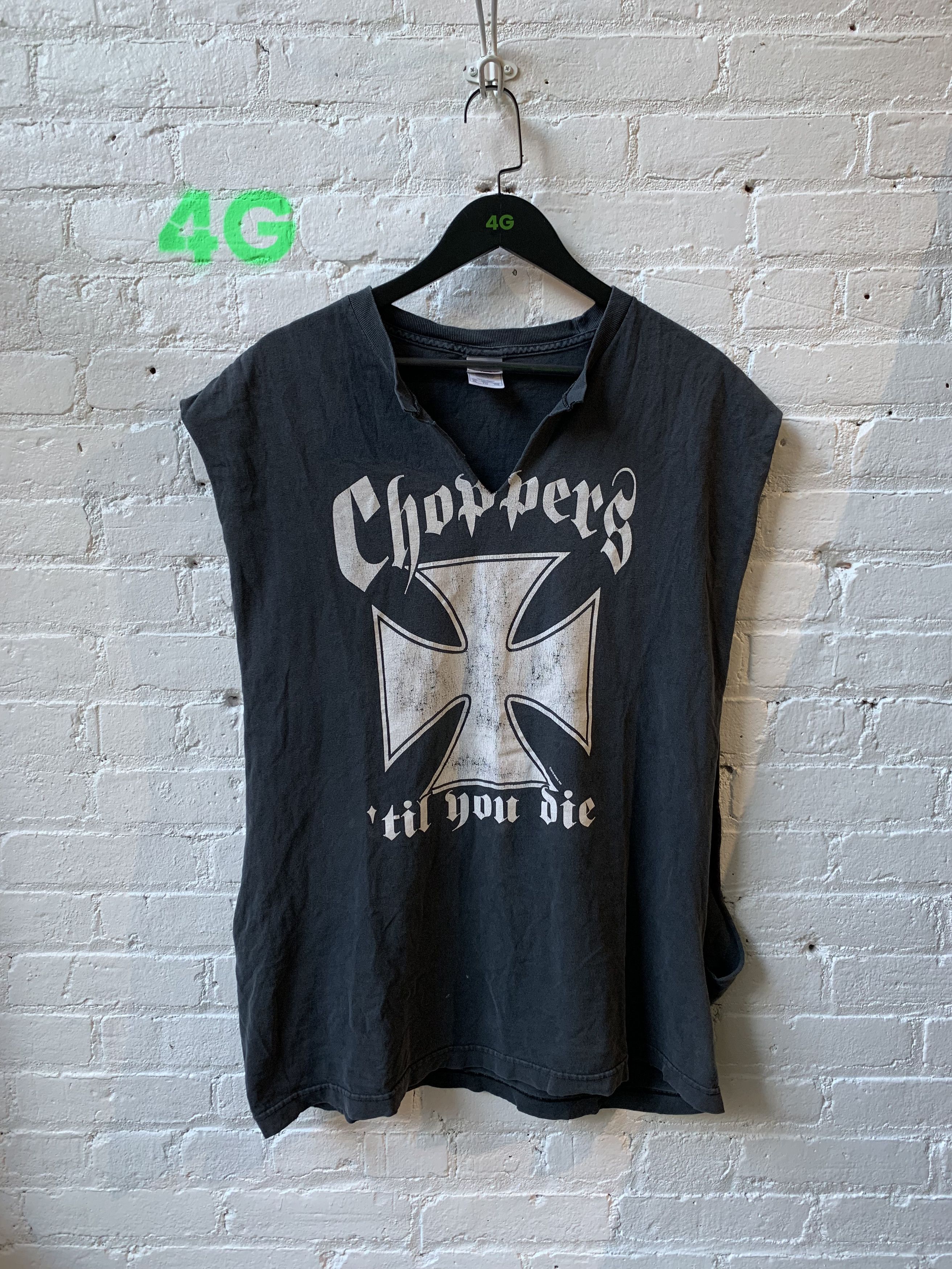 Vintage Thrashed WCC Cutoff Tee