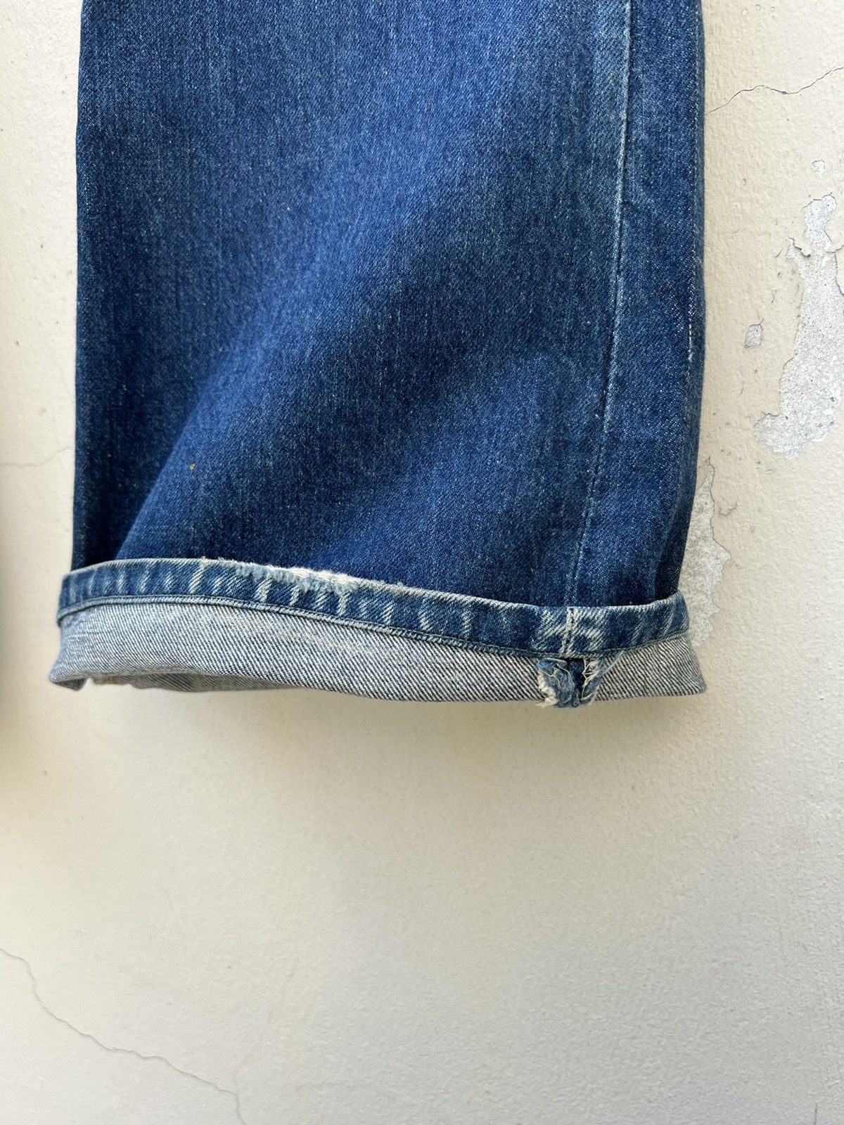 Edwin Super Flare Vintage 80s Edwin Japan Fade Blue Denim Jeans Size US 29 - 14 Thumbnail