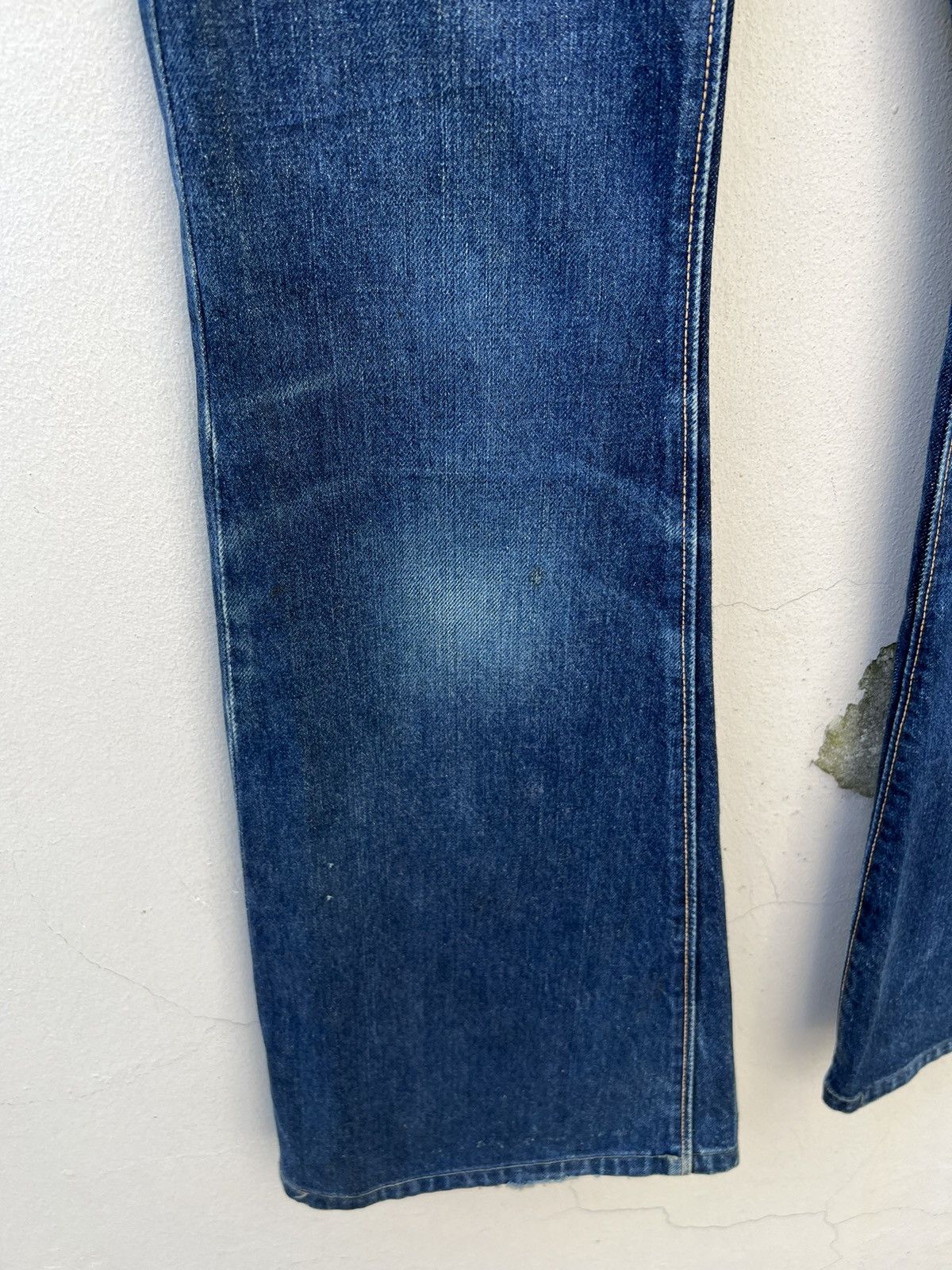 Edwin Super Flare Vintage 80s Edwin Japan Fade Blue Denim Jeans Size US 29 - 9 Thumbnail