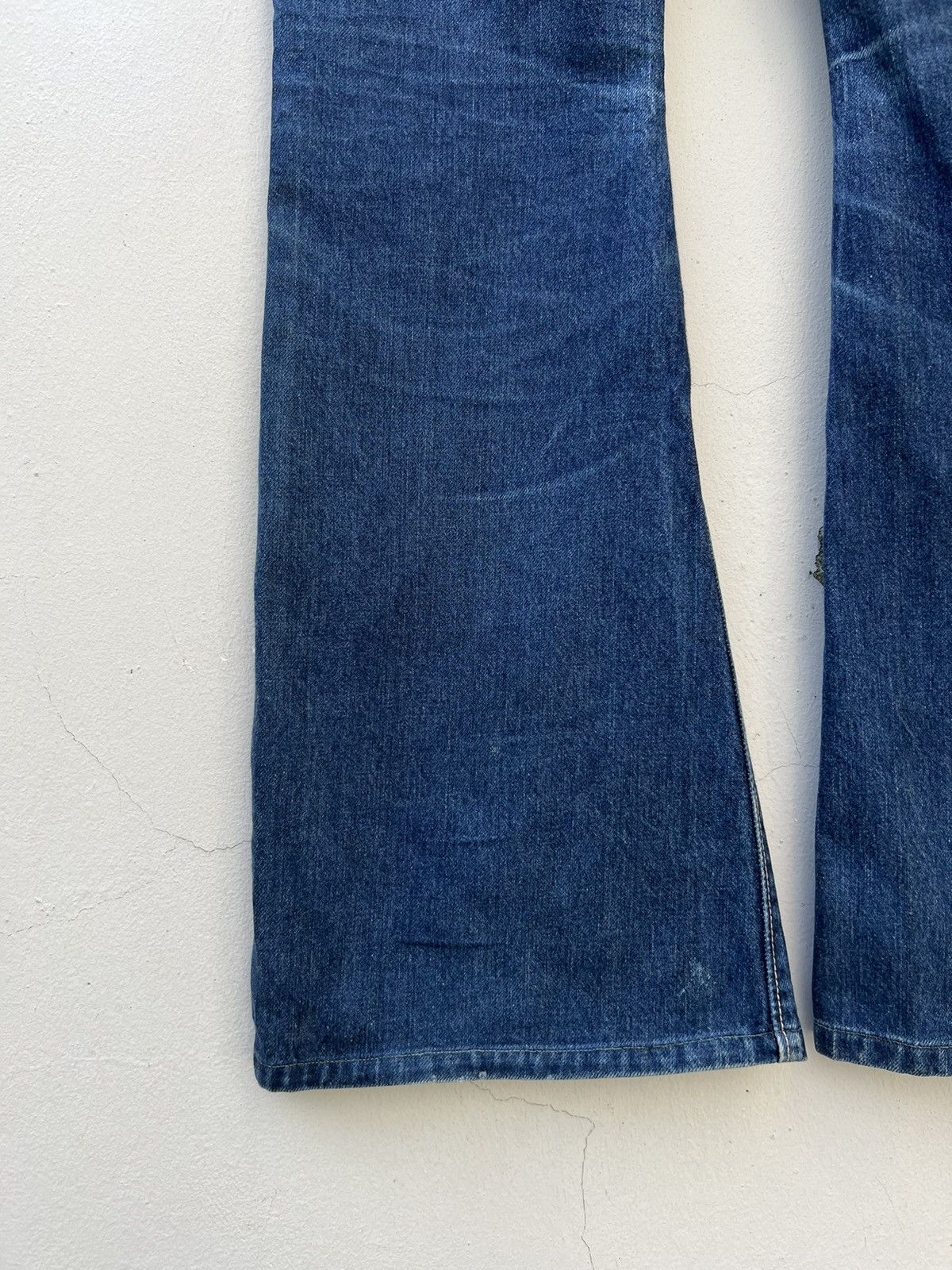Edwin Super Flare Vintage 80s Edwin Japan Fade Blue Denim Jeans Size US 29 - 17 Thumbnail