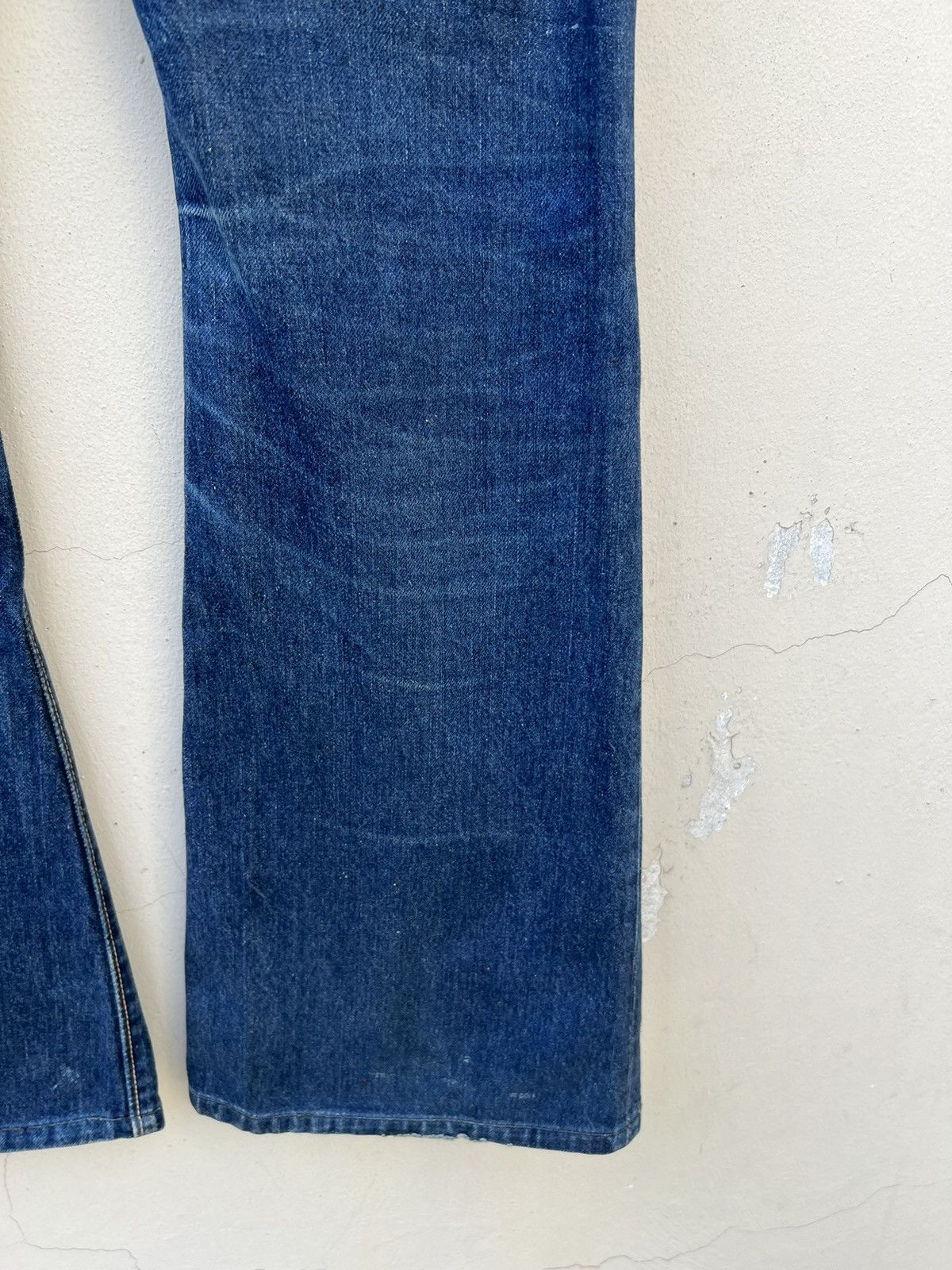 Edwin Super Flare Vintage 80s Edwin Japan Fade Blue Denim Jeans Size US 29 - 20 Thumbnail