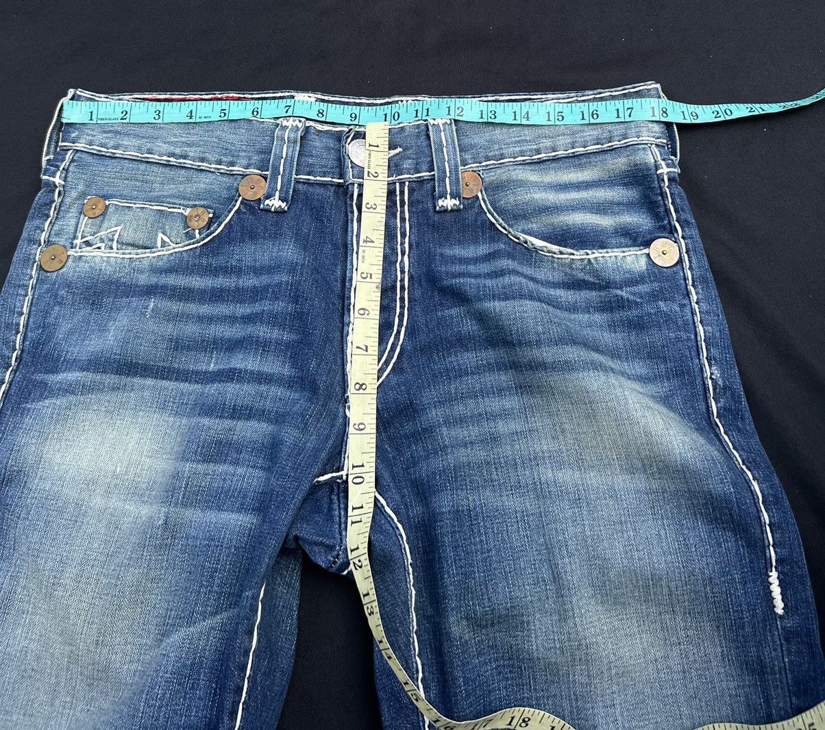 True Religion Vintage 2000s True Religion Geno Super T Denim Regular Jeans Size US 33 - 3 Thumbnail