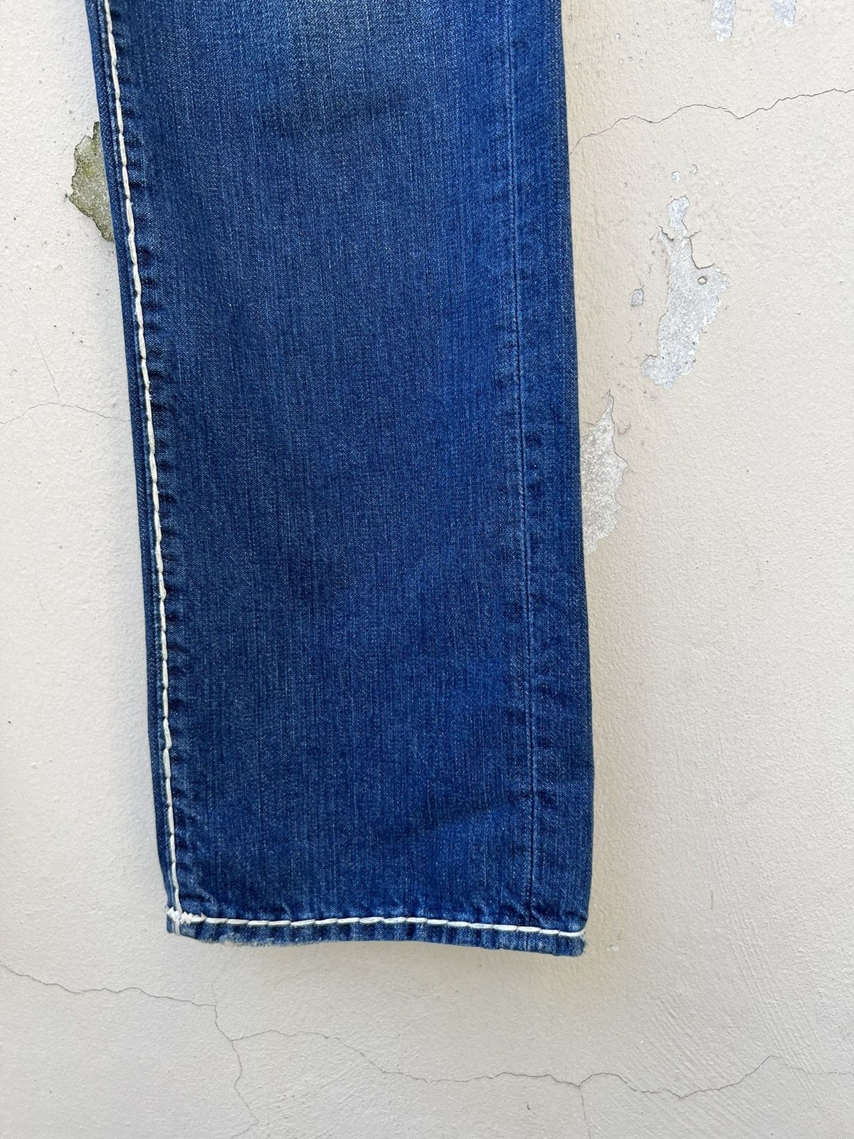 True Religion Vintage 2000s True Religion Geno Super T Denim Regular Jeans Size US 33 - 13 Thumbnail