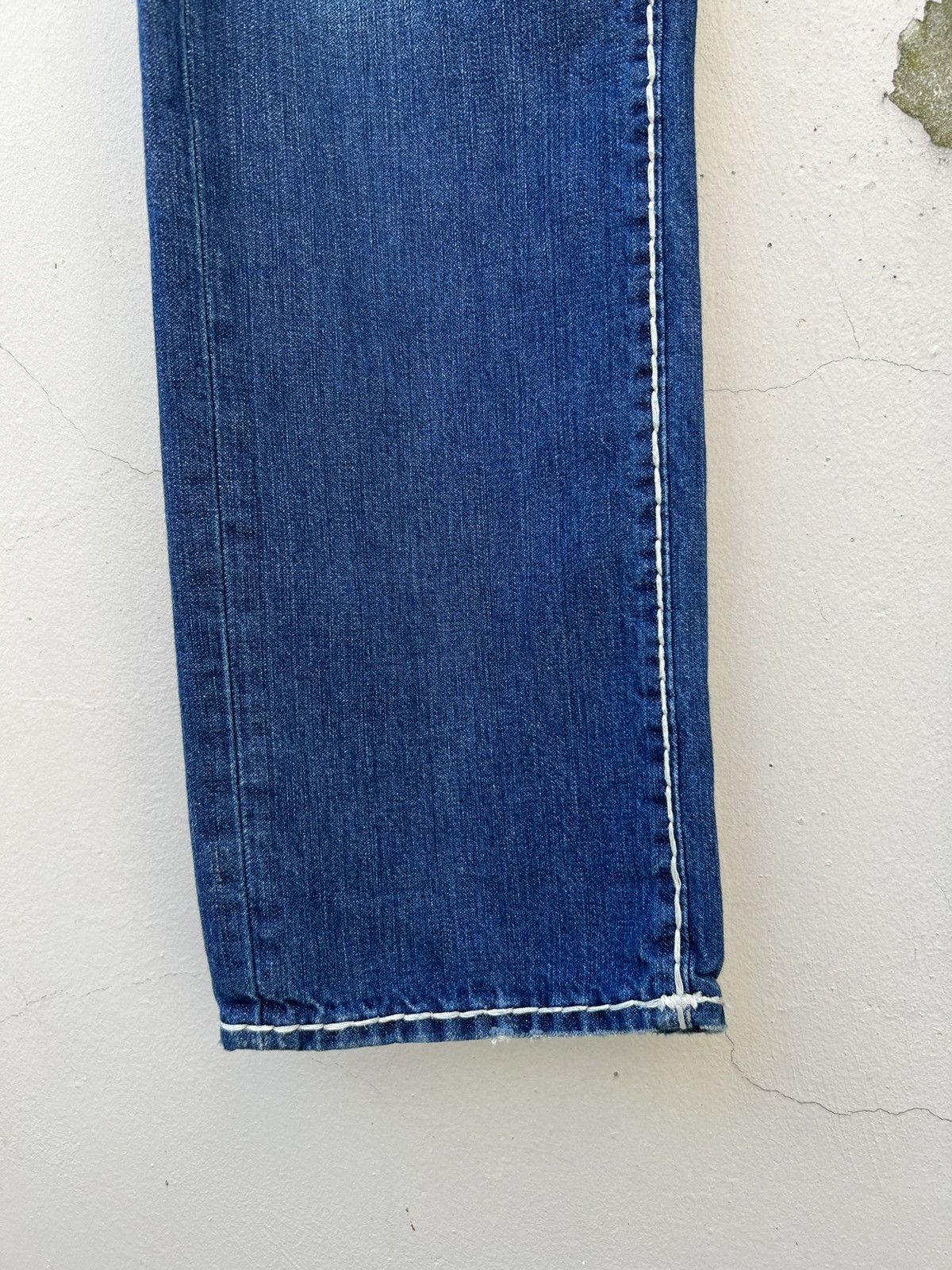 True Religion Vintage 2000s True Religion Geno Super T Denim Regular Jeans Size US 33 - 10 Thumbnail