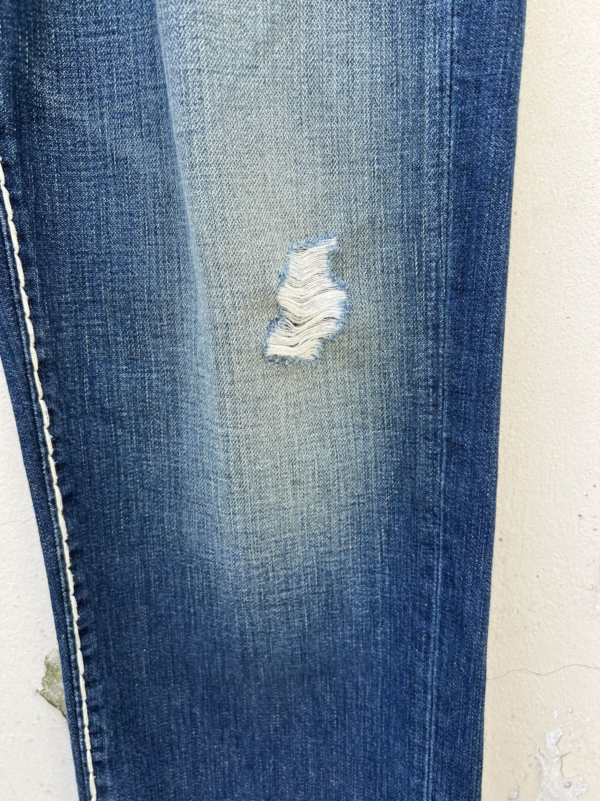 True Religion Vintage 2000s True Religion Geno Super T Denim Regular Jeans Size US 33 - 12 Thumbnail