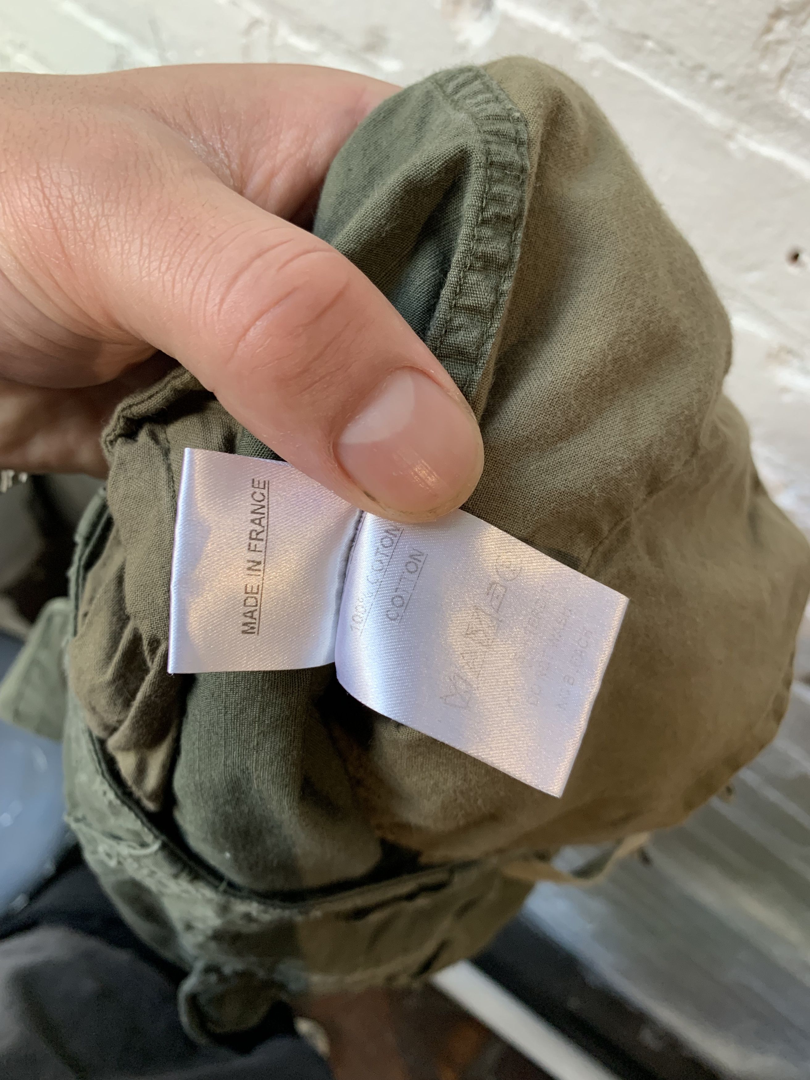 Balmain SS10 Runway Decarnin Army Cargo Pants Sz S Pants