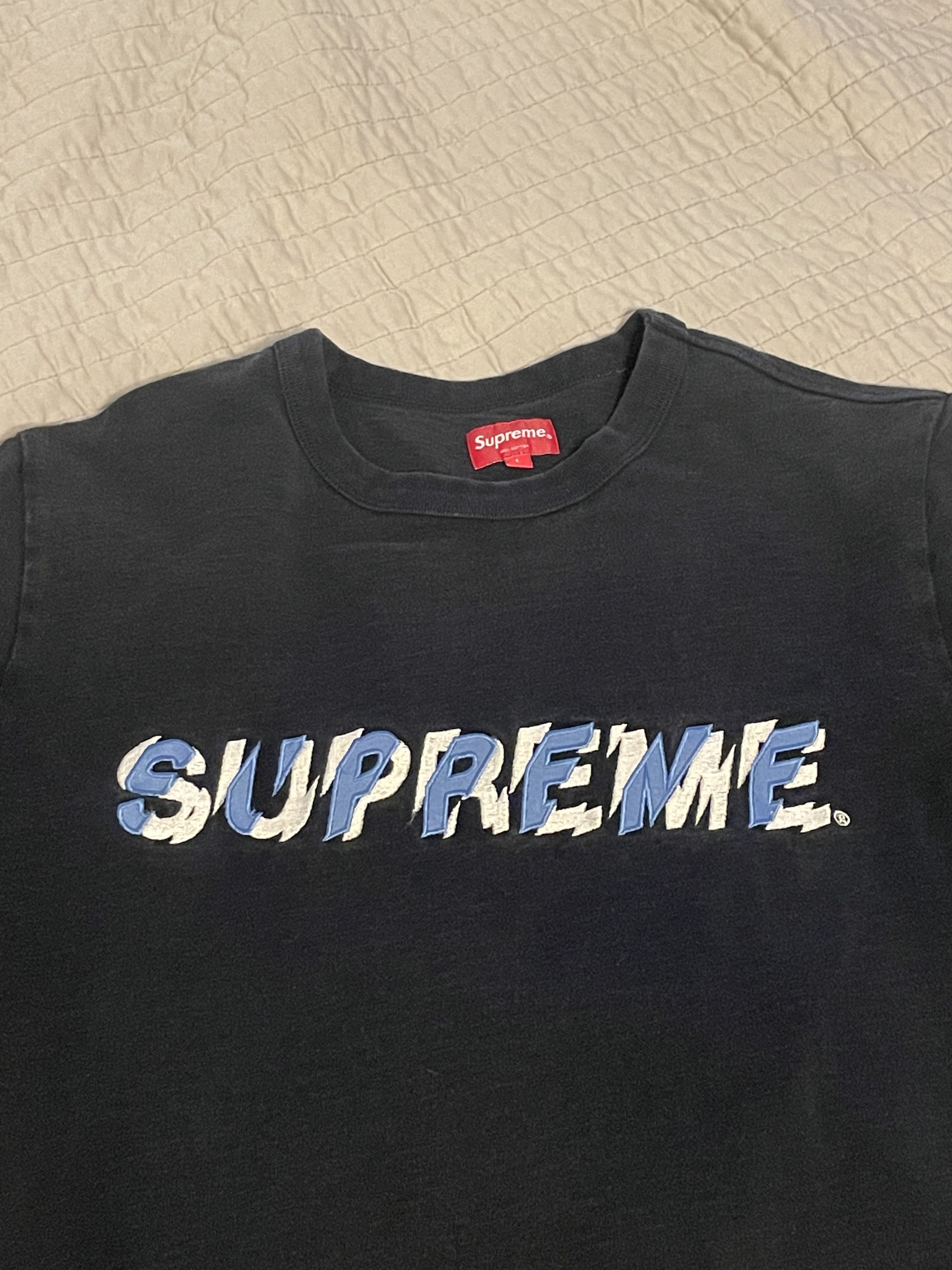 Dark Blue Shatter Supreme Shirt