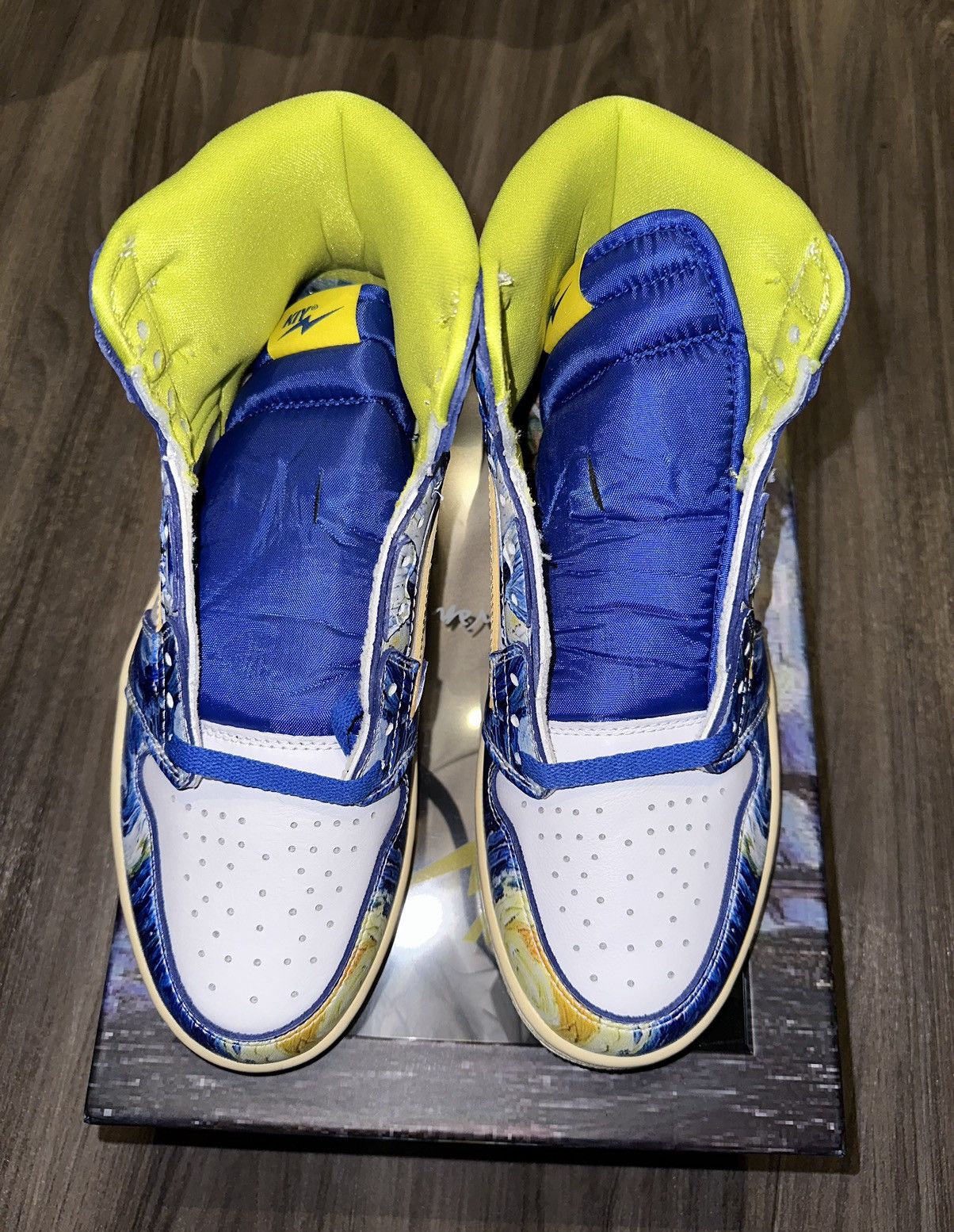 Reves Paris Air Kiy High Van Gogh Edition Size US 8.5 / EU 41-42 - 1 Thumbnail