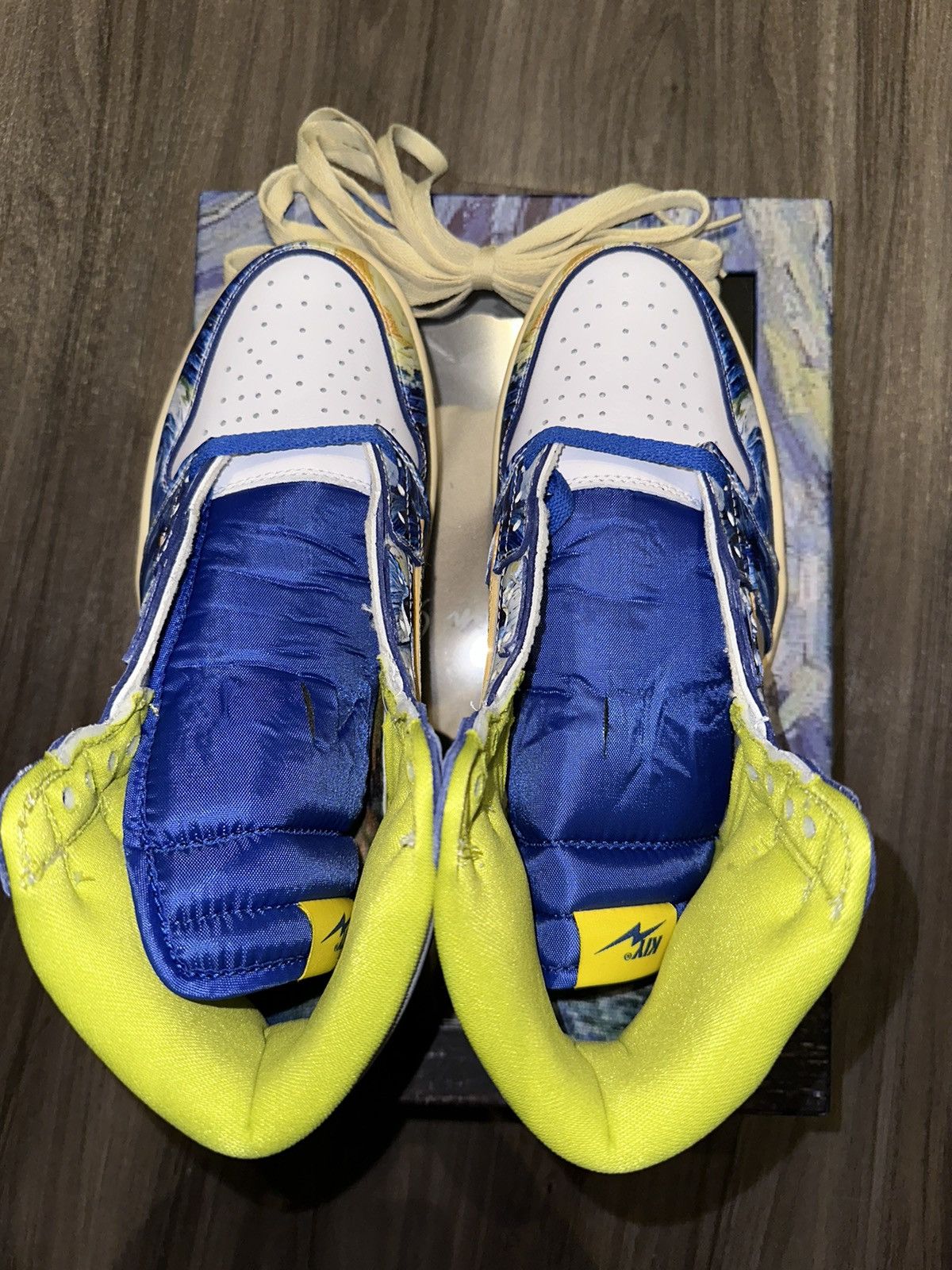 Reves Paris Air Kiy High Van Gogh Edition Size US 8.5 / EU 41-42 - 4 Thumbnail