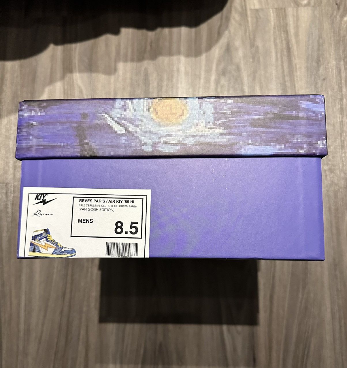 Reves Paris Air Kiy High Van Gogh Edition Size US 8.5 / EU 41-42 - 6 Thumbnail