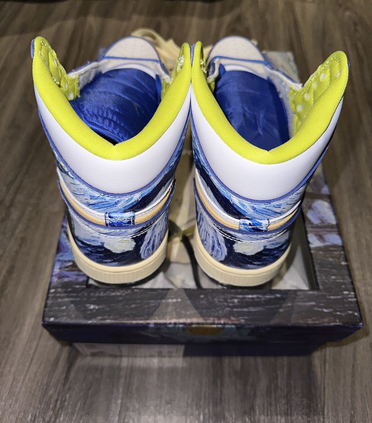 Reves Paris Air Kiy High Van Gogh Edition Size US 8.5 / EU 41-42 - 5 Thumbnail