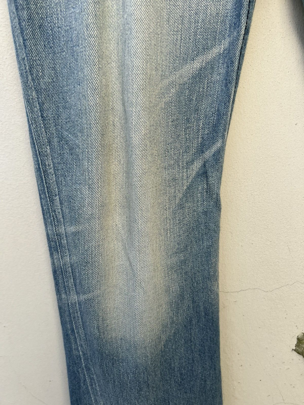 Edwin Vintage Edwin Blue Trip Fade Light Blue Denim Flare Jeans Size US 32 / EU 48 - 11 Thumbnail