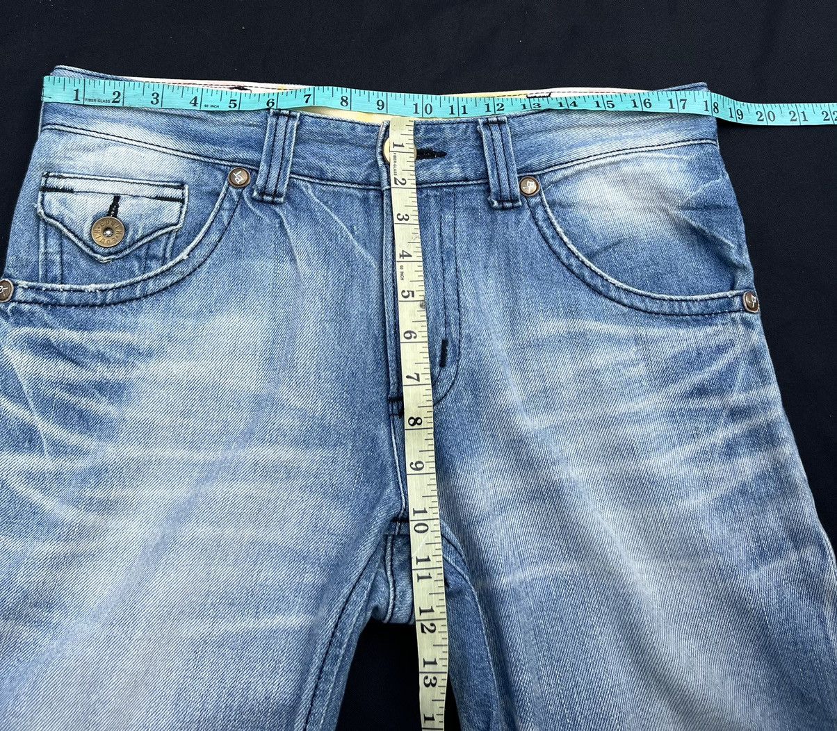 Edwin Vintage Edwin Blue Trip Fade Light Blue Denim Flare Jeans Size US 32 / EU 48 - 2 Thumbnail