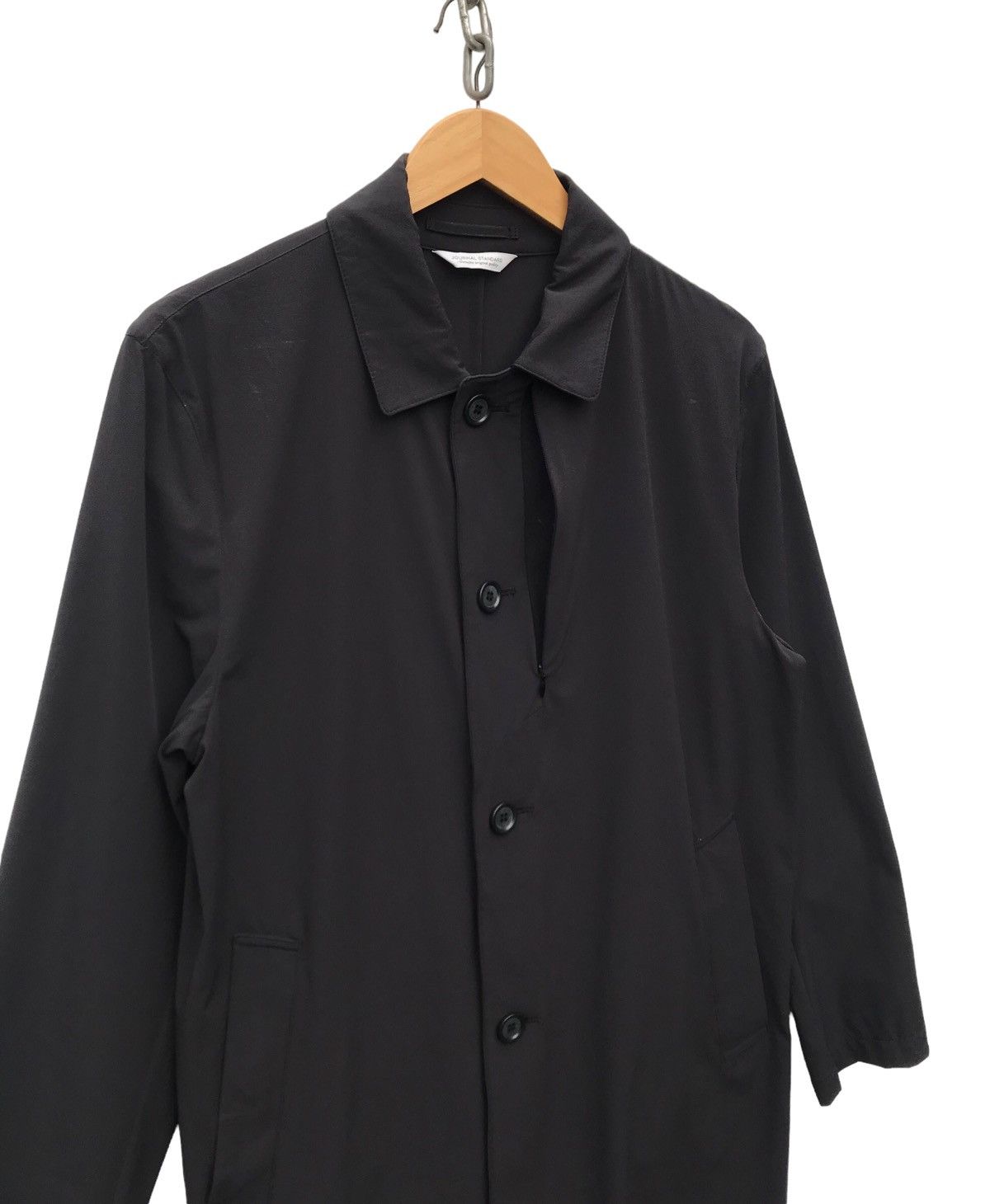 Journal Standard Journal Standard Black Stretch Fashion Long Jacket Size US M / EU 48-50 / 2 - 4 Thumbnail