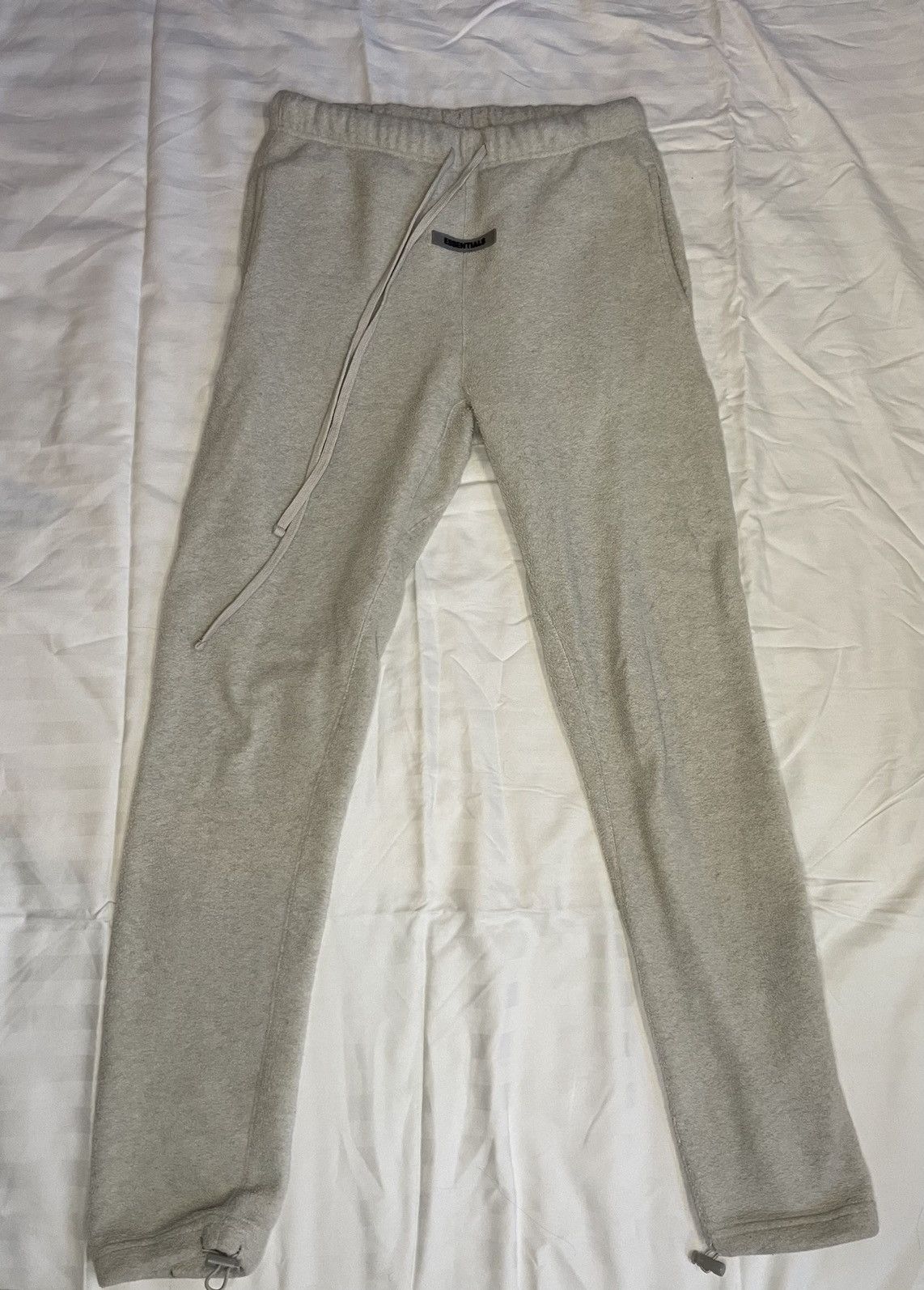 Essentials Fear of God Essentials Polar fleece sweatpants/Oatmeal Size 27" / US 4 / IT 40 - 1 Thumbnail