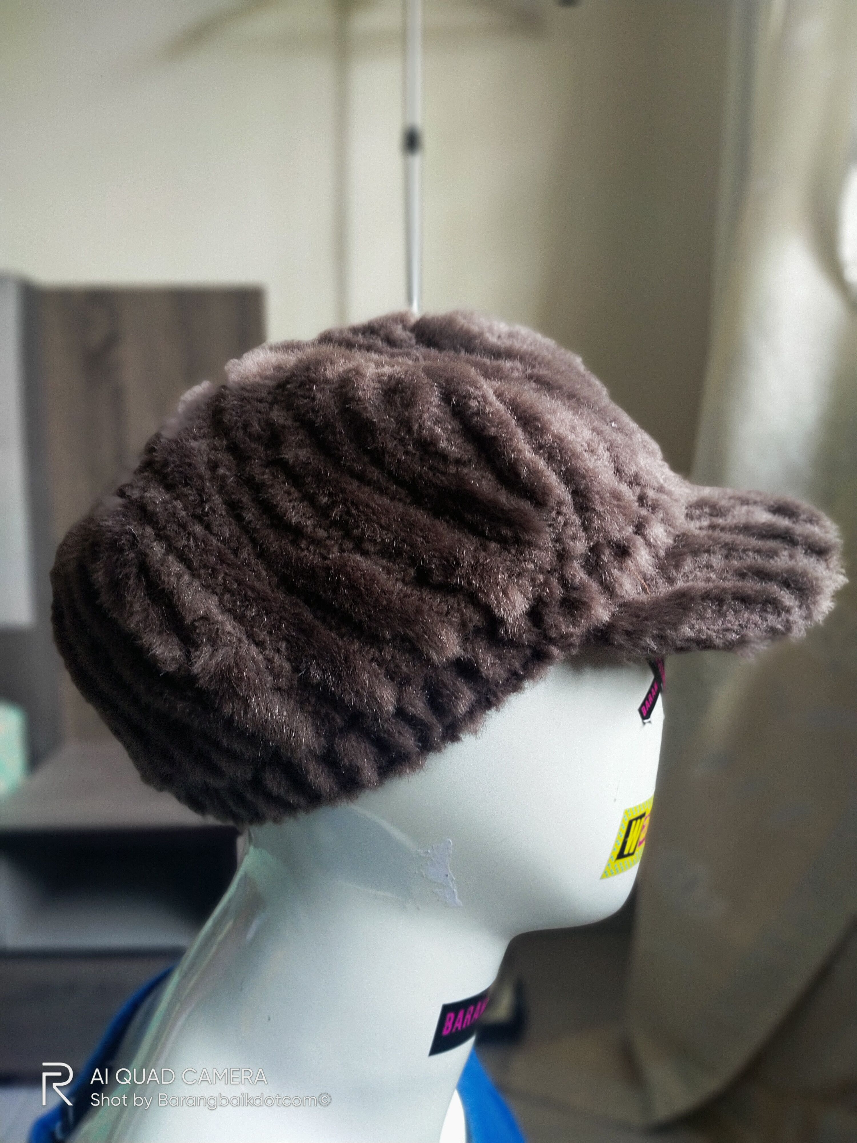 Japanese Brand Rare🔥 Faux fur cap hats Size ONE SIZE - 4 Thumbnail