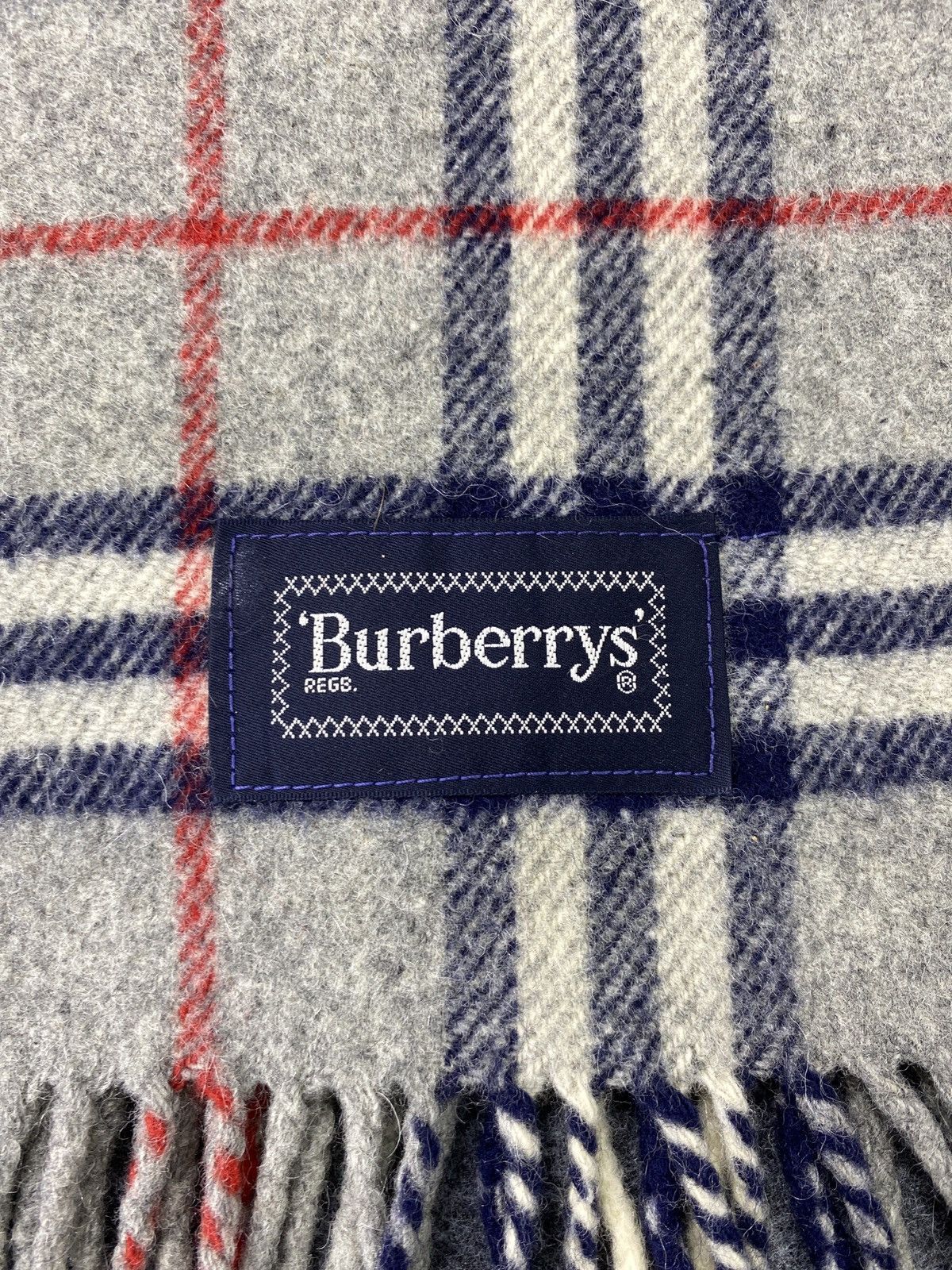 Burberry Vintage Burberry Scarf/Muffler -T055 Size ONE SIZE - 7 Thumbnail