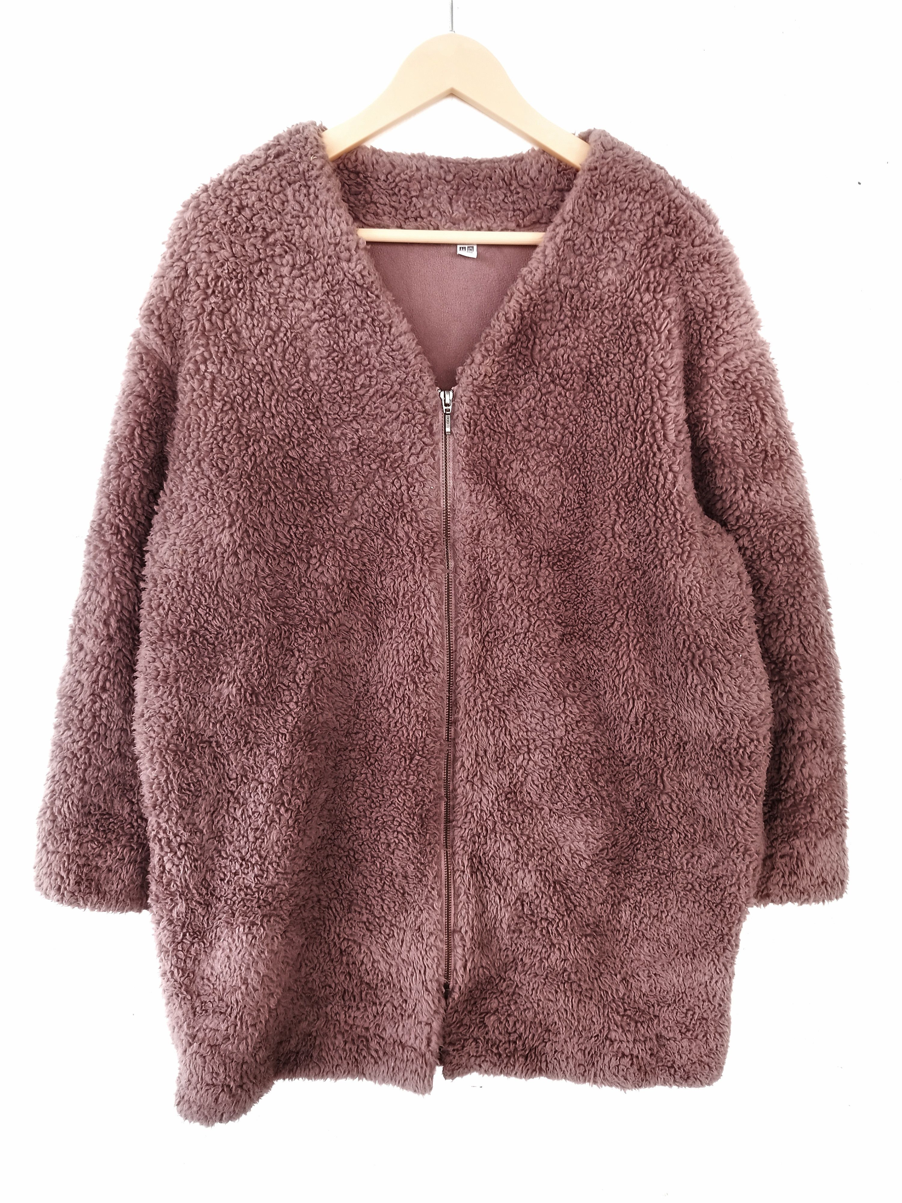 Uniqlo Uniqlo sherpa cardigan jacket zipper Size US L / EU 52-54 / 3 - 2 Thumbnail