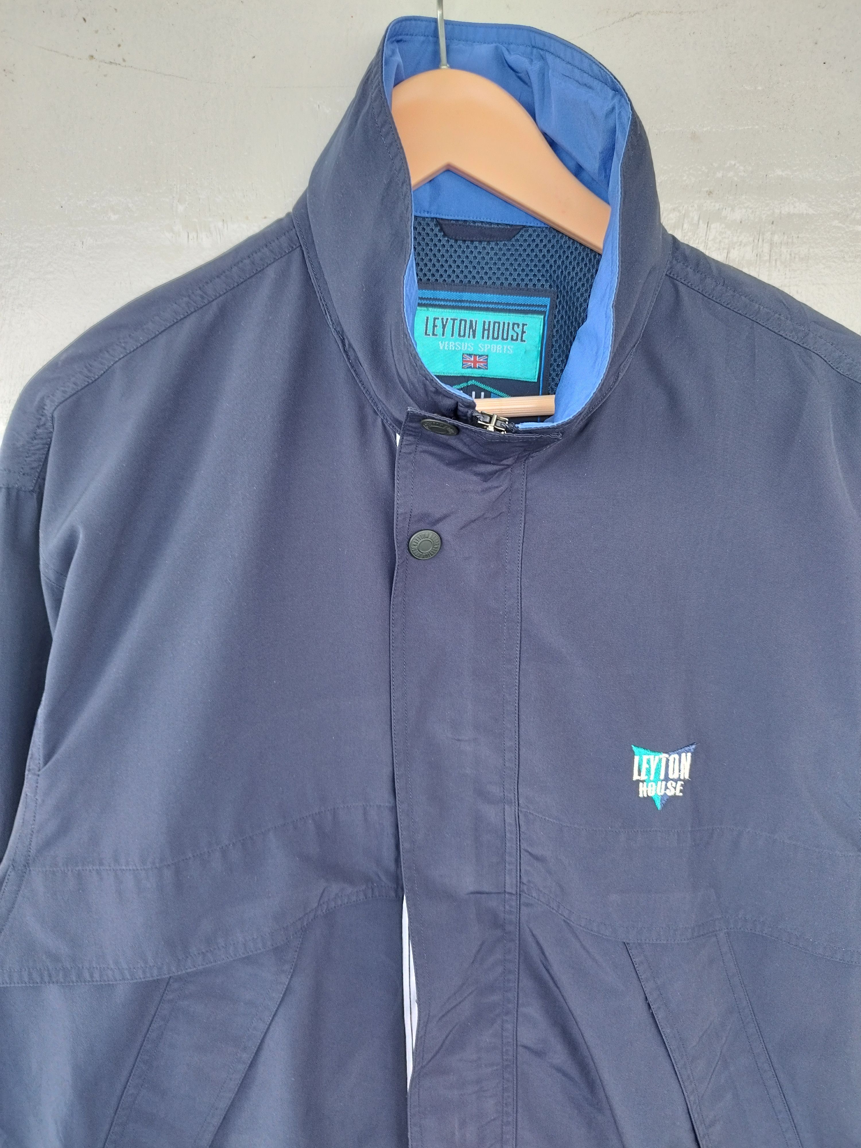 Japanese Brand Leyton House zipper jacket windbreaker Size US L / EU 52-54 / 3 - 2 Thumbnail