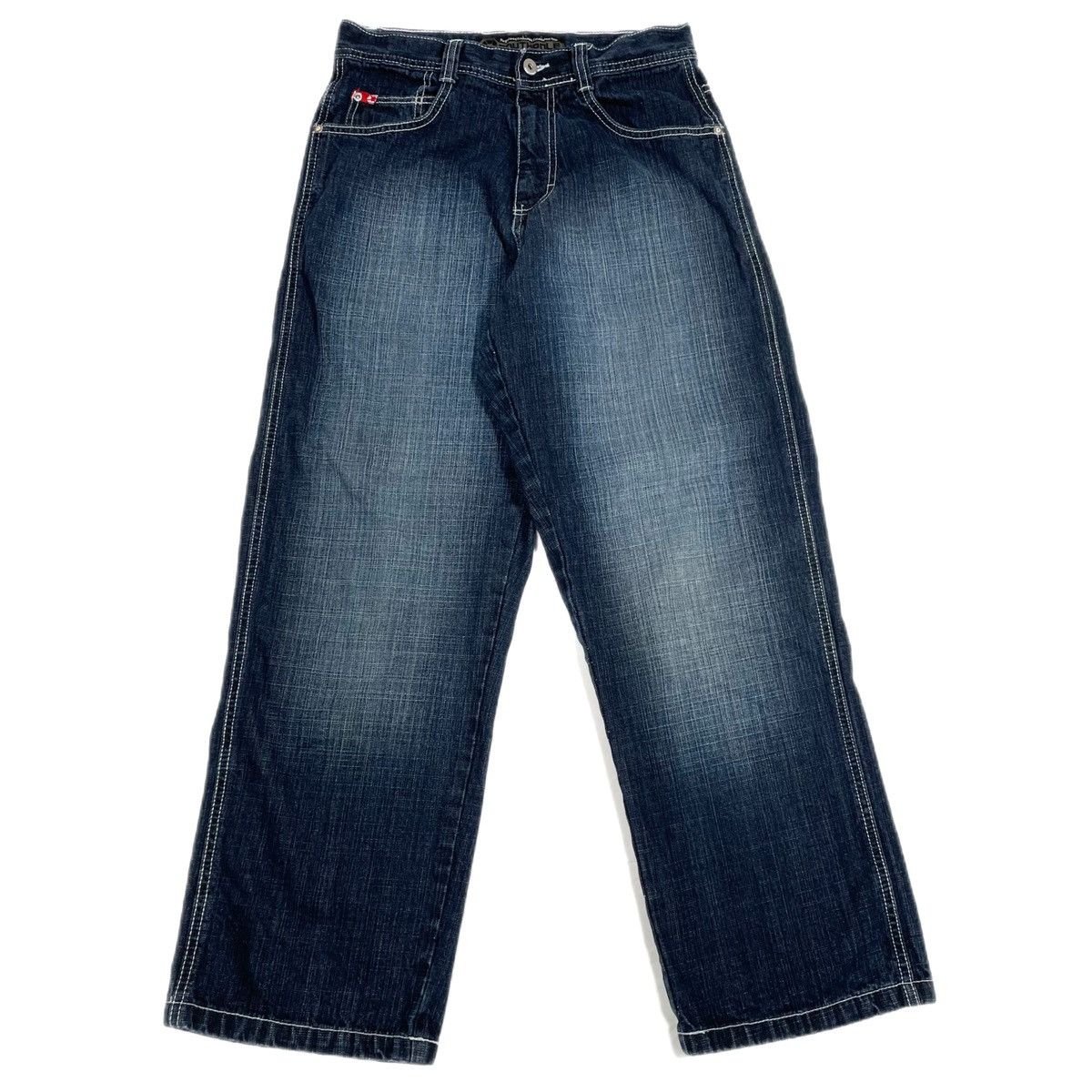 Jeans Baggy Vintage Southpole - Taille 30 - Style Loose Années 90 Grunge - Dénim Bleu - Occasion Très Bon état