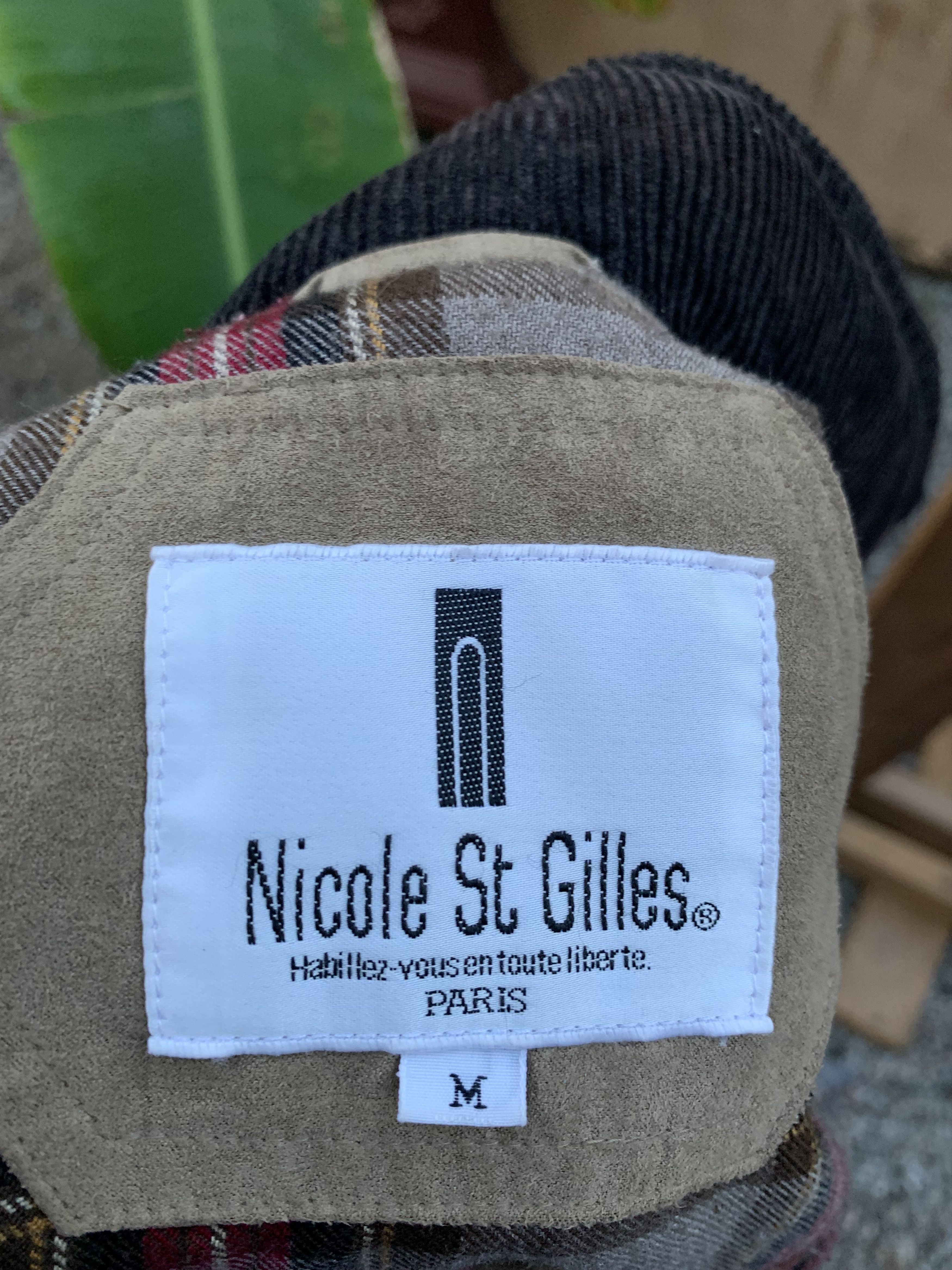 Japanese Brand 💥RARE💥 NICOLE ST. GILLES PARIS WORKWEAR JACKET Size US M / EU 48-50 / 2 - 14 Thumbnail