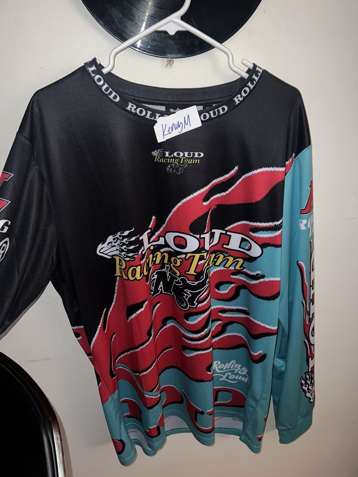 Rolling Loud RL Racing Moto Jersey Black NYC 22' 2x