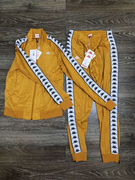 Kappa tracksuit clearance yellow