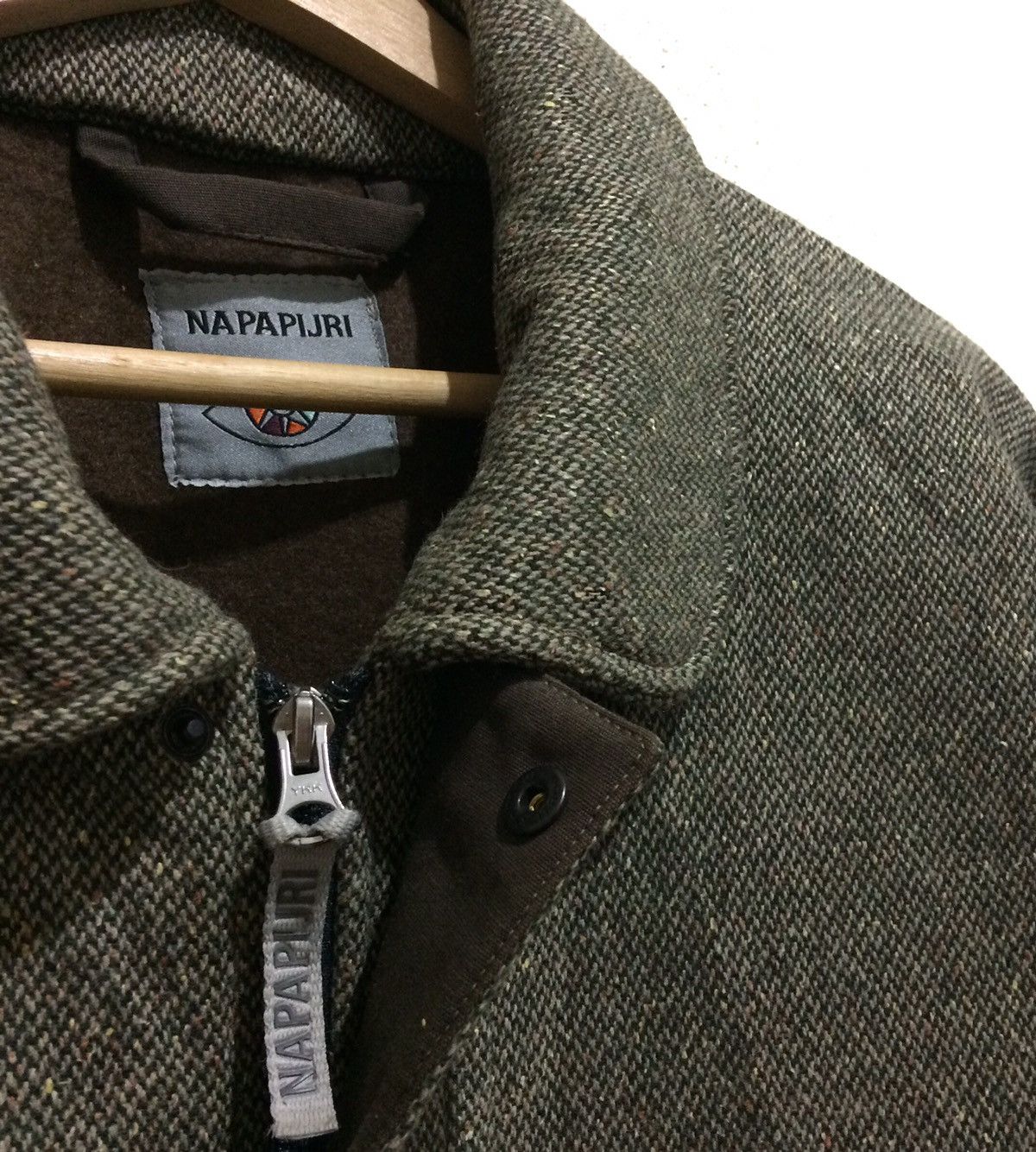 Napapijri NAPAPIJRI Chore Jacket Canvas Wool made in TUNISIA oversize Size US L / EU 52-54 / 3 - 2 Thumbnail