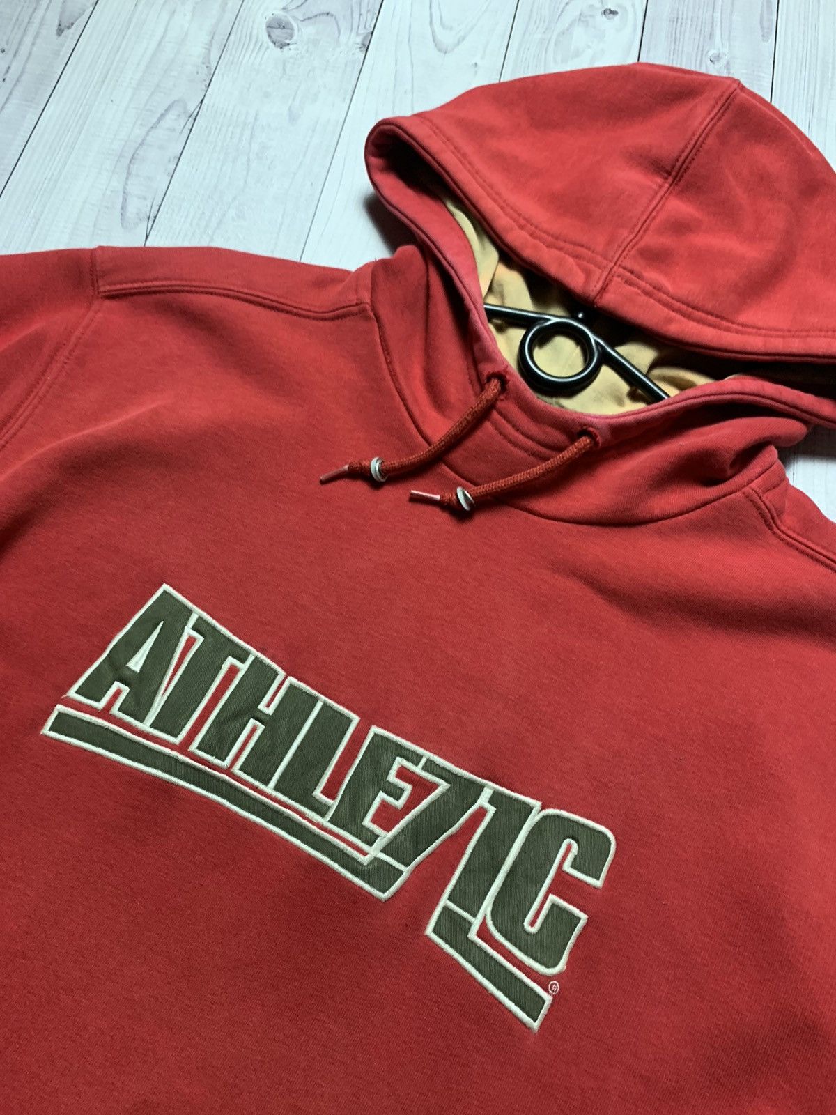 Vintage Vintage Nike Athletic hoodie big logo size m Size US M / EU 48-50 / 2 - 9 Thumbnail