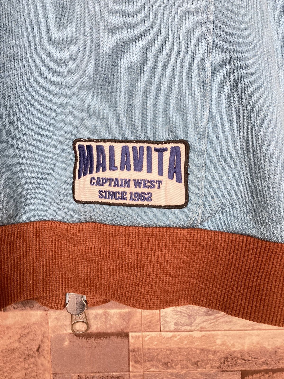Japanese Brand Mala vita track top sweater italia flag #21-3 Size US M / EU 48-50 / 2 - 3 Thumbnail