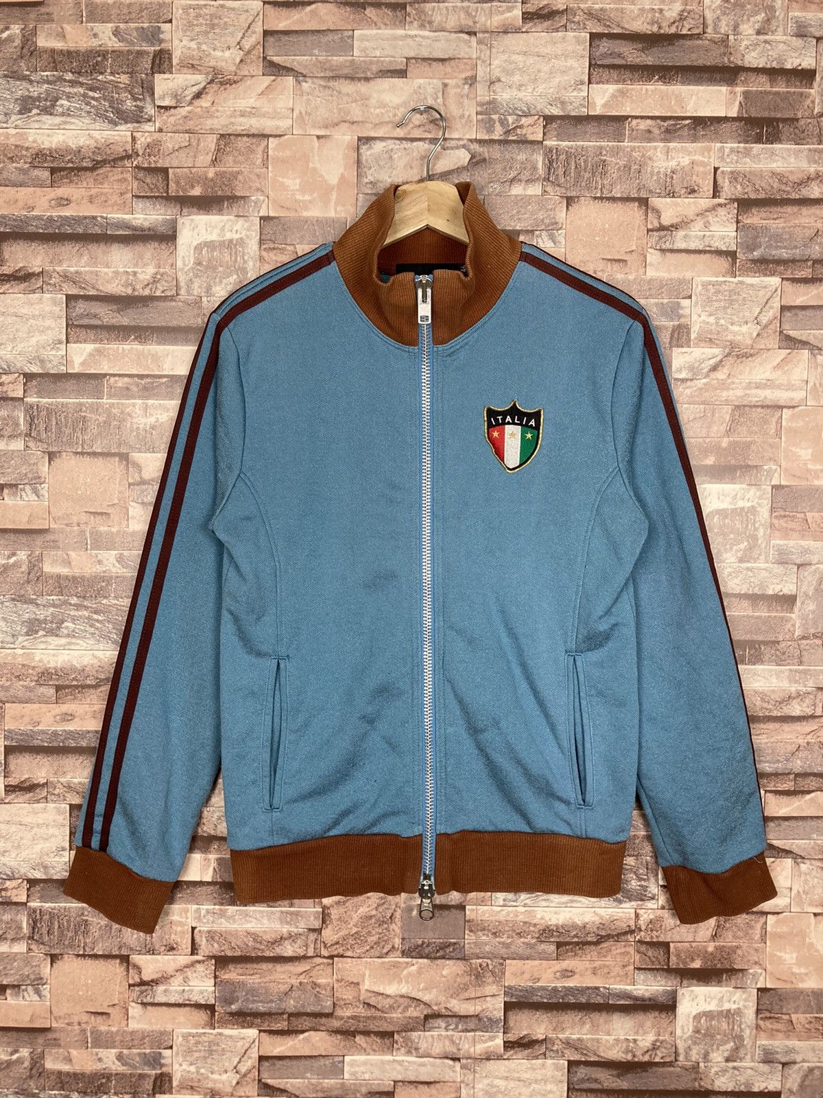 Mala vita track top sweater italia flag #21-3
