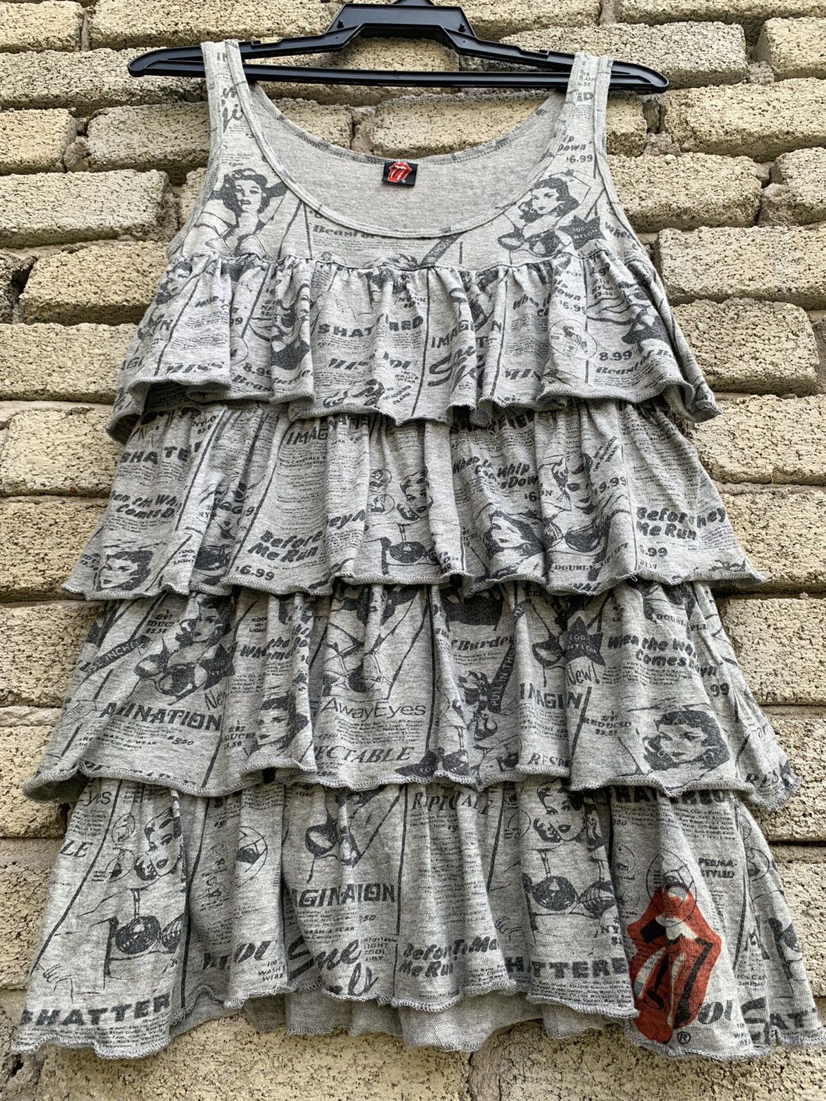 Hysteric Glamour × The Rolling Stones Hysteric Glamour x The Rolling Stone Mini Dress Layered Size XXS / US 00 / IT 34 - 18 Thumbnail