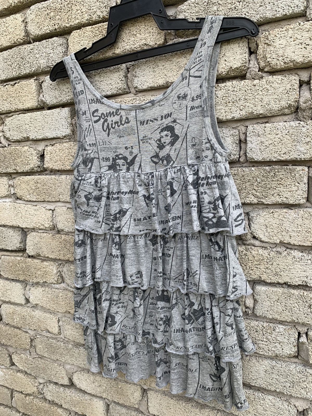 Hysteric Glamour × The Rolling Stones Hysteric Glamour x The Rolling Stone Mini Dress Layered Size XXS / US 00 / IT 34 - 6 Thumbnail
