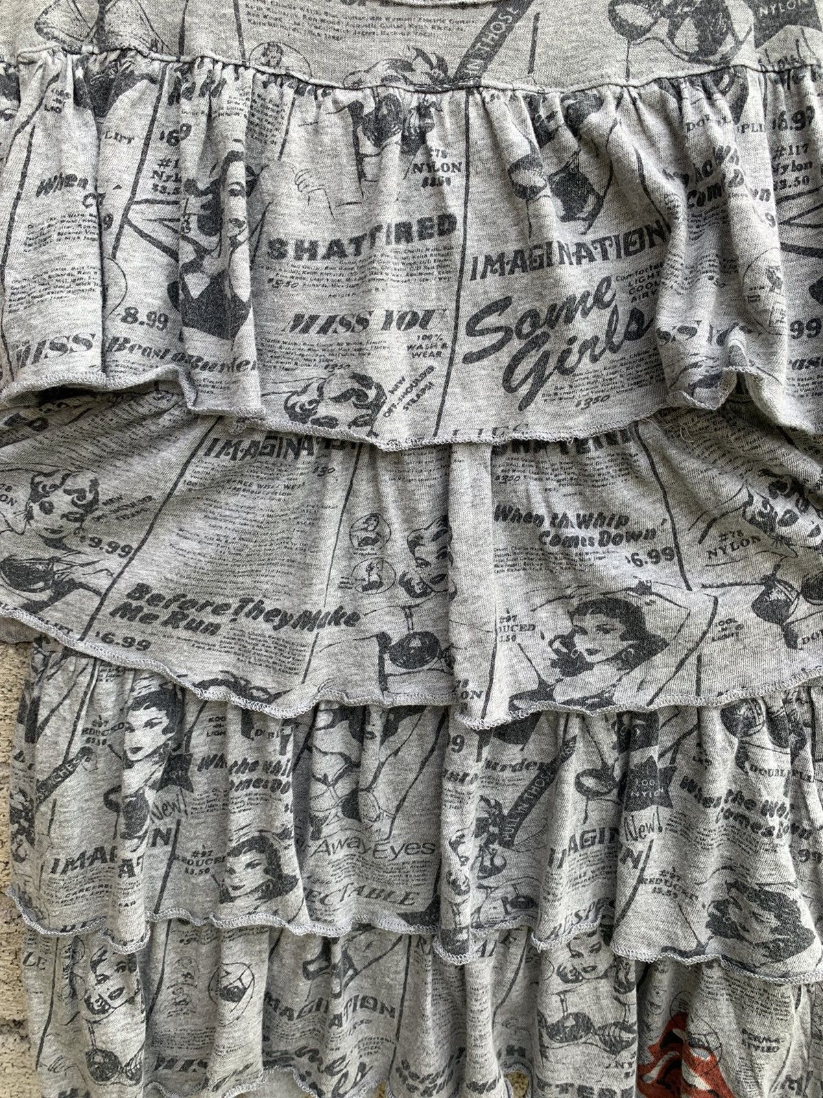 Hysteric Glamour × The Rolling Stones Hysteric Glamour x The Rolling Stone Mini Dress Layered Size XXS / US 00 / IT 34 - 12 Thumbnail