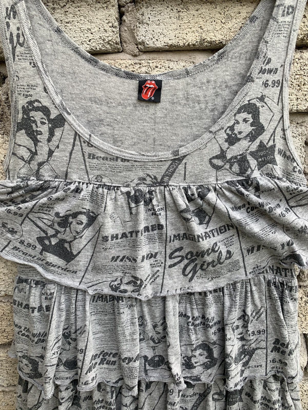 Hysteric Glamour × The Rolling Stones Hysteric Glamour x The Rolling Stone Mini Dress Layered Size XXS / US 00 / IT 34 - 11 Thumbnail